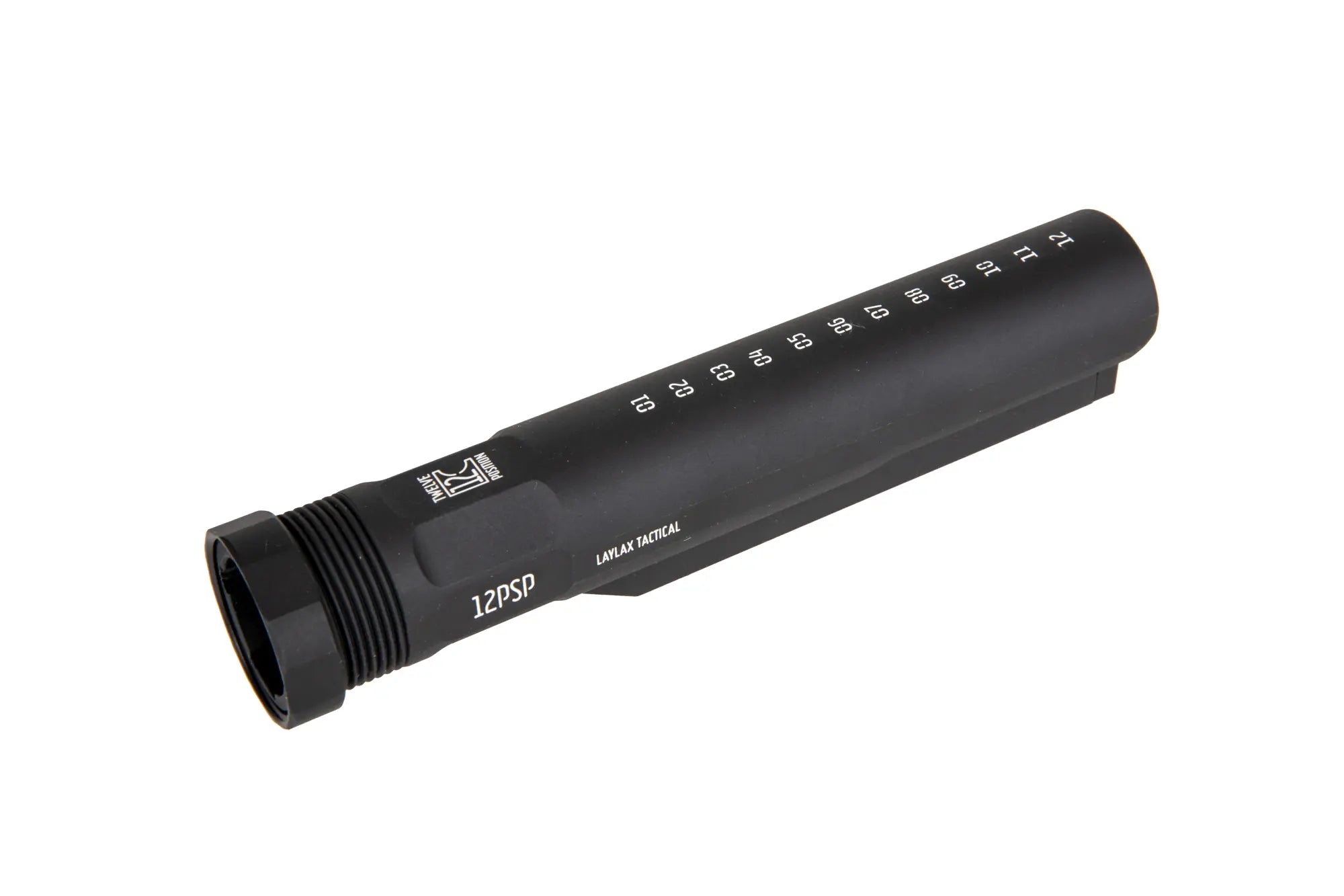 12-position Aluminum M4 Stock Tube