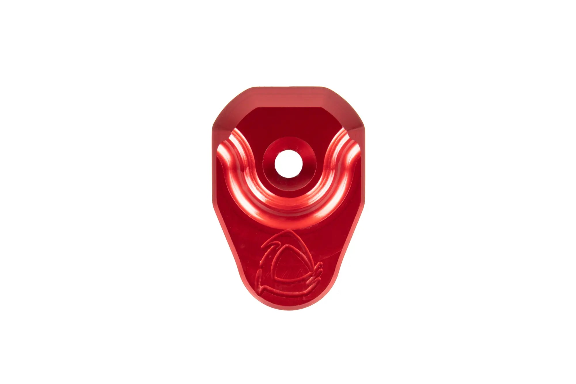 CNC backstock for M4/M16 AEG/HPA replicas - Red