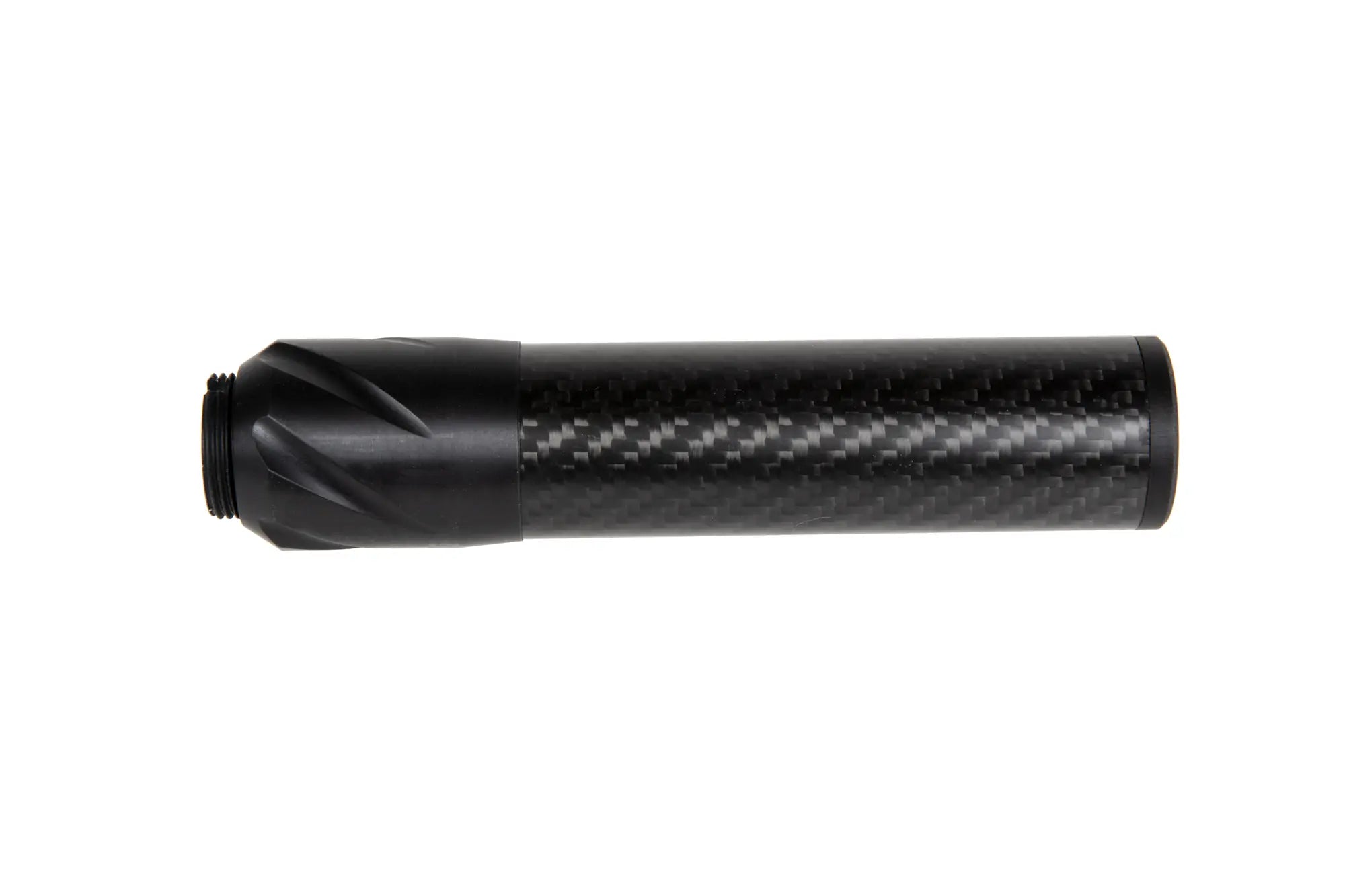 Carbon silencer DSL2 36x150mm - Black