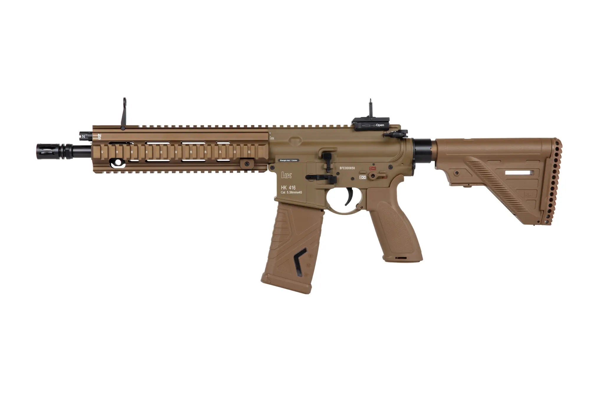 HK416 A5 Gen.3 Airsoft Electric Rifle - Tan (RAL8000)