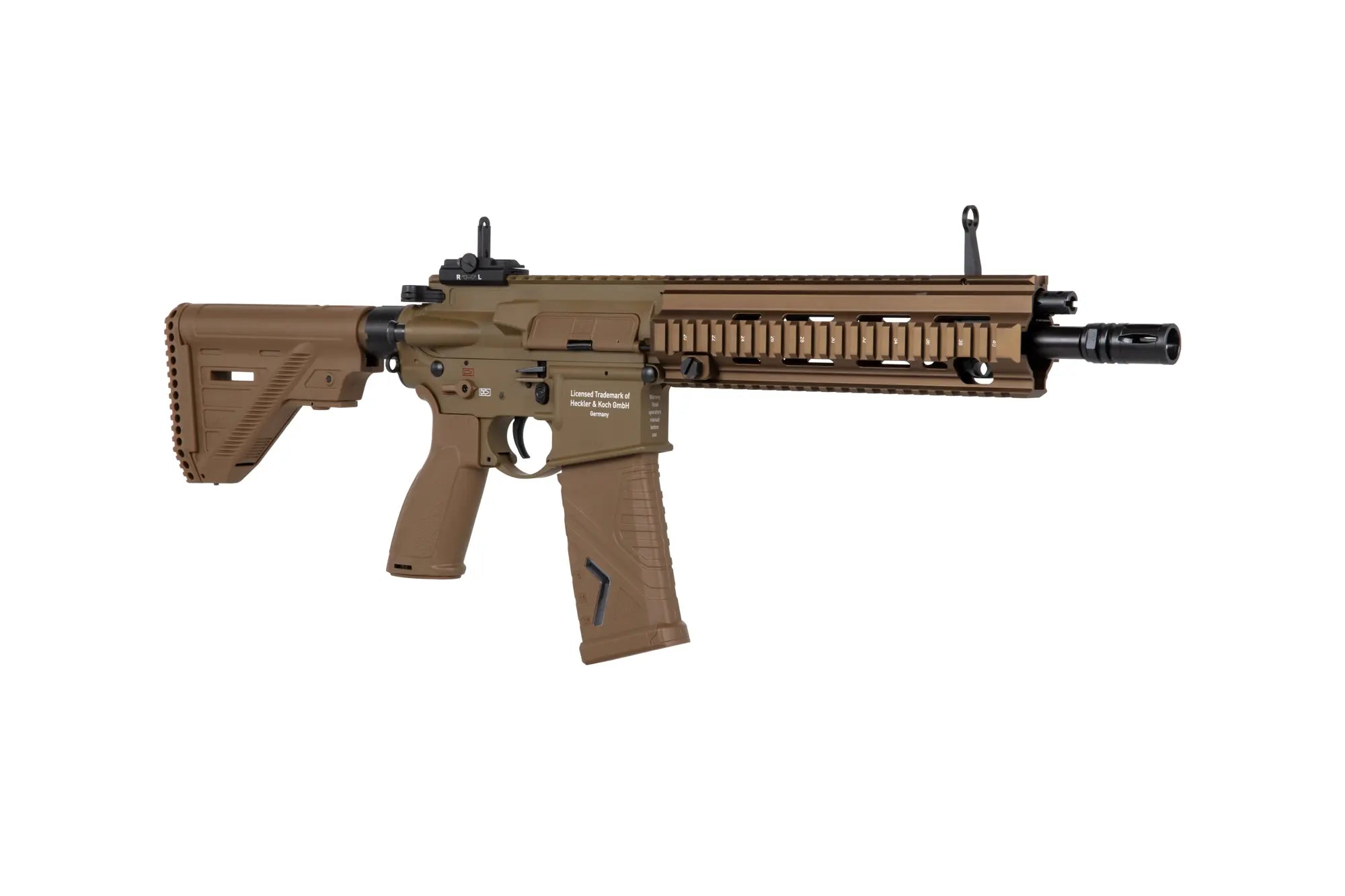 HK416 A5 Gen.3 Airsoft Electric Rifle - Tan (RAL8000)