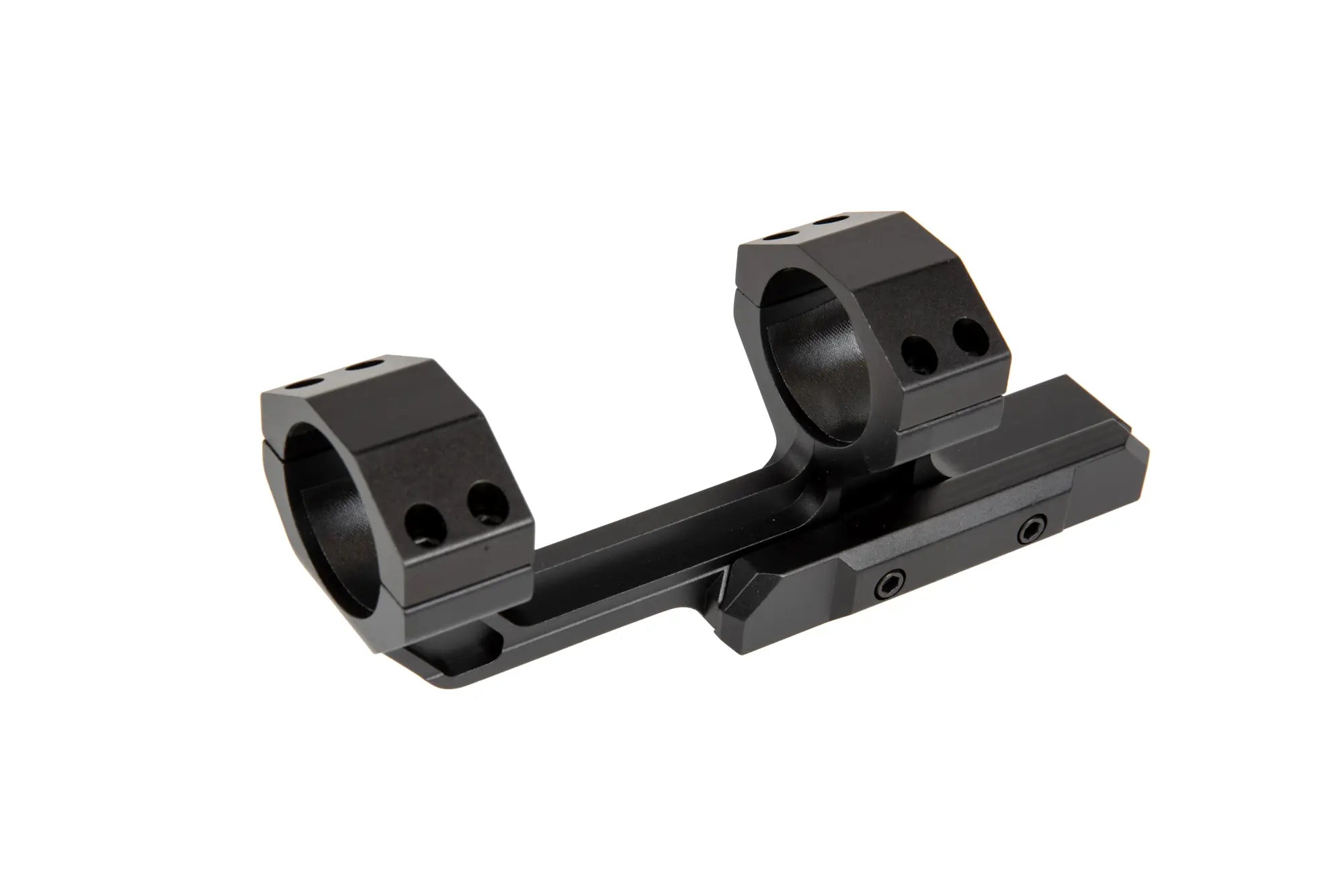 One-piece angle mount for scopes - Black