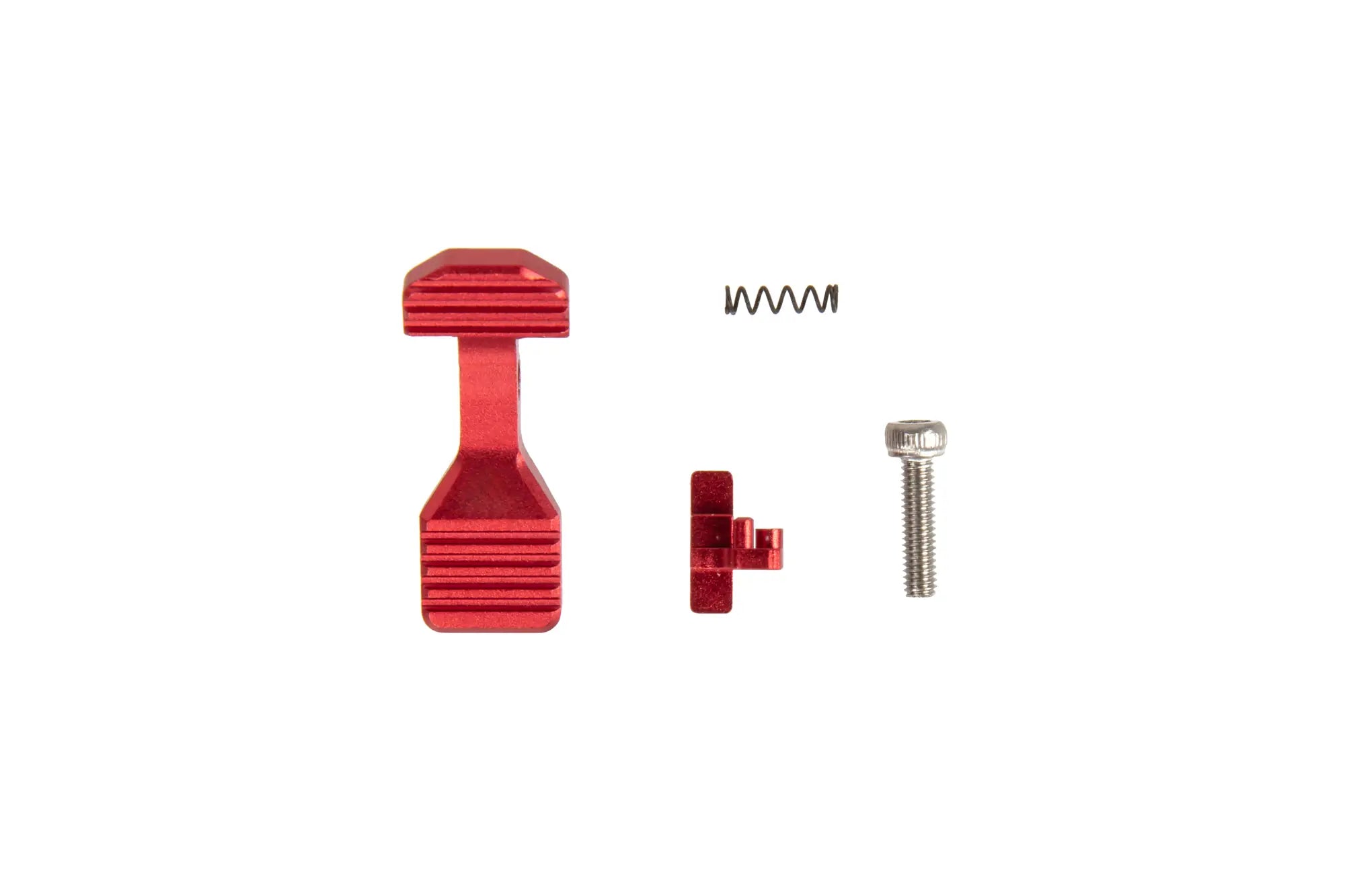 Reinforced Bolt Catch for M4 airsoft rifles - Red