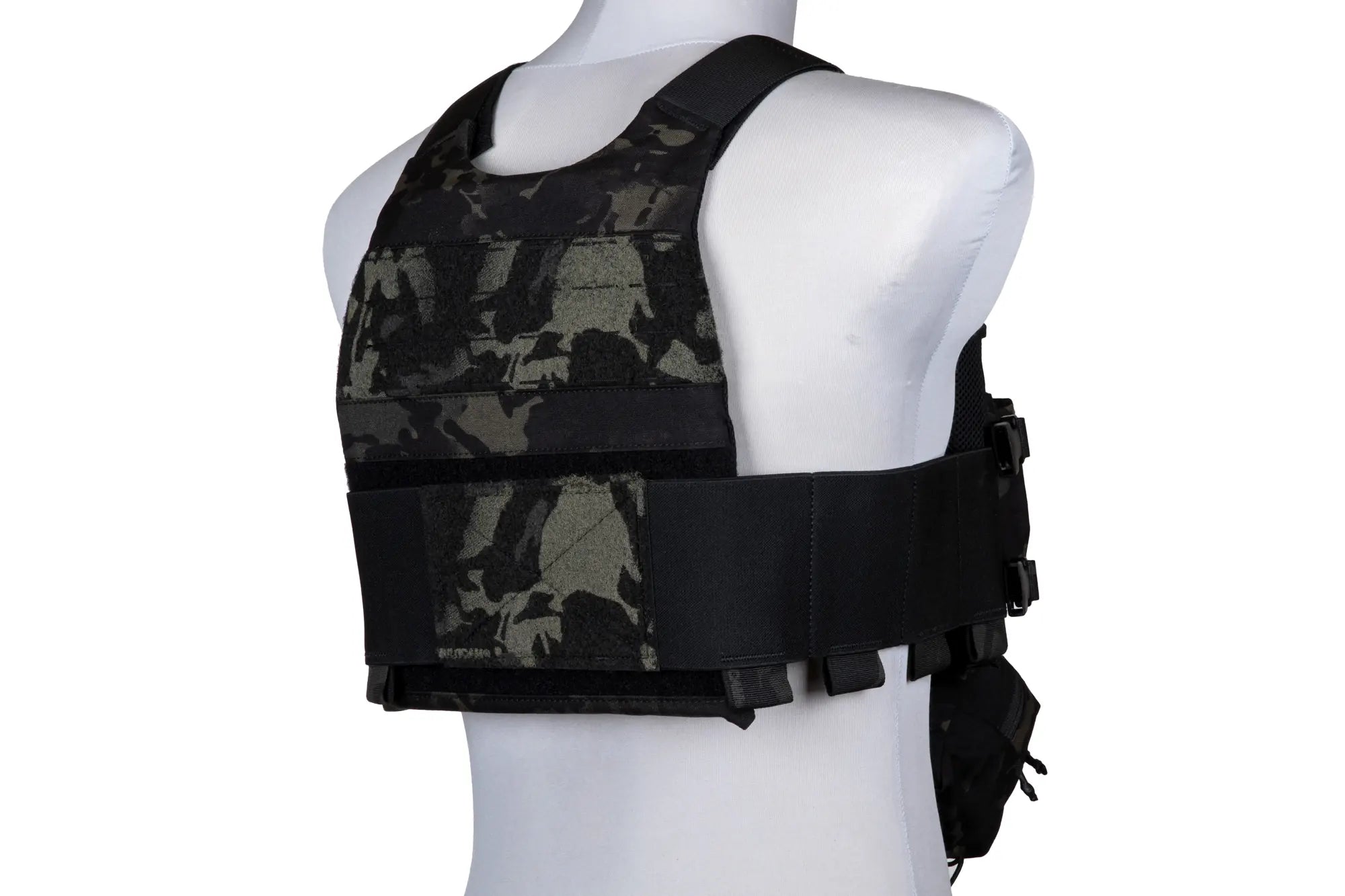 Tactical Vest FCS + MK Chest Rig Panel - Multicam Black