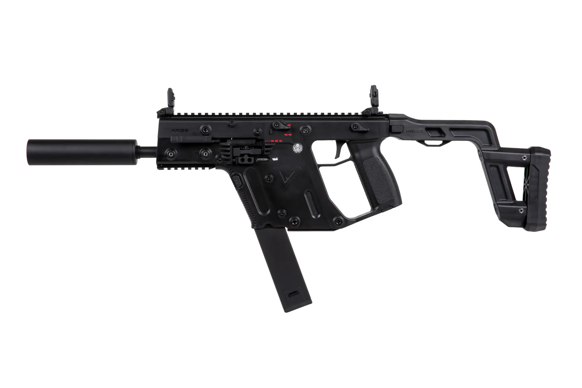Kriss Vector smg with sound suppressor Black