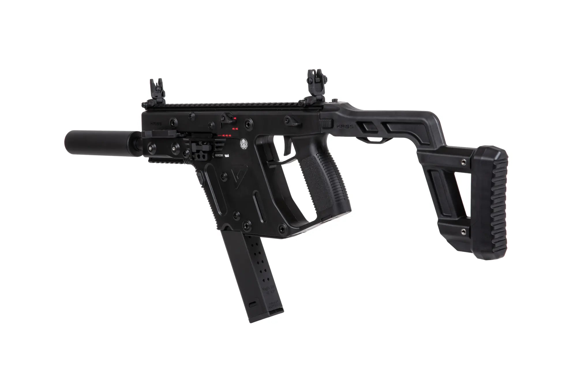 Kriss Vector smg with sound suppressor Black