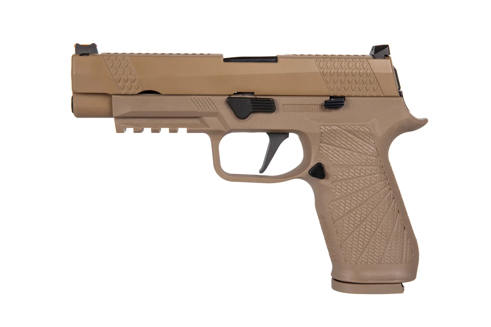 EU F17 GBB pistol TAN