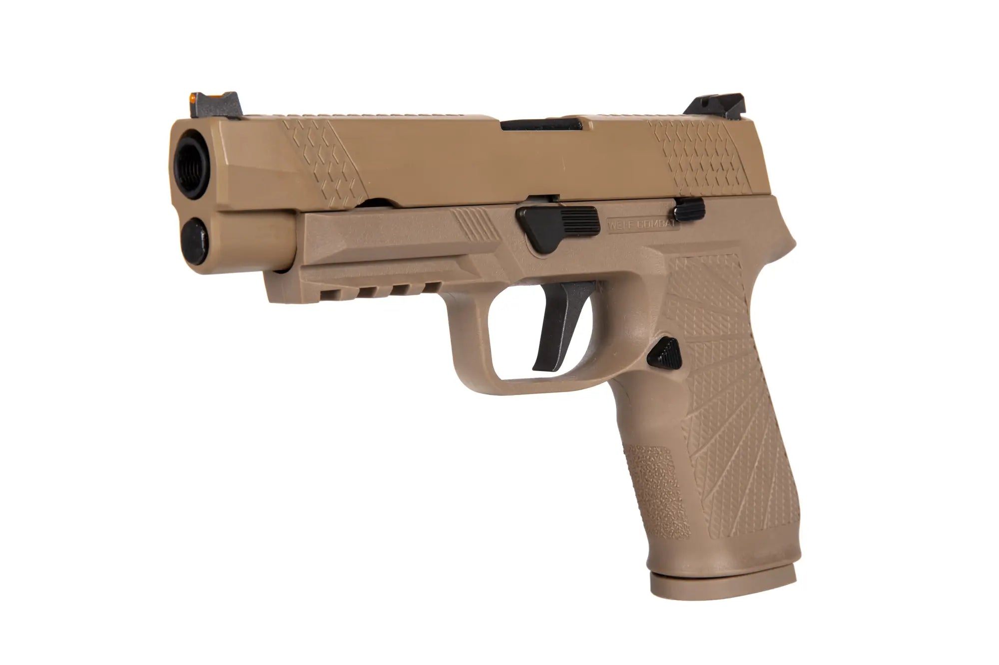 EU F17 GBB pistol TAN
