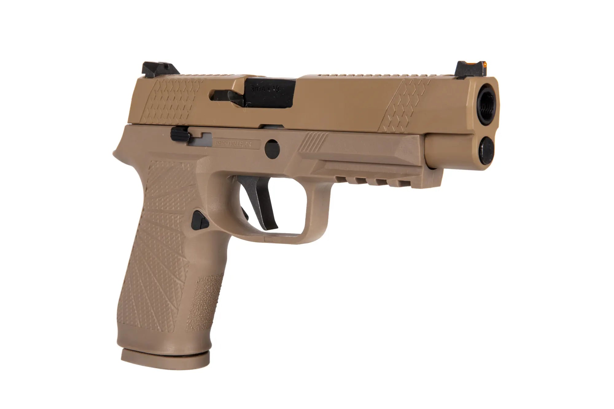 EU F17 GBB pistol TAN