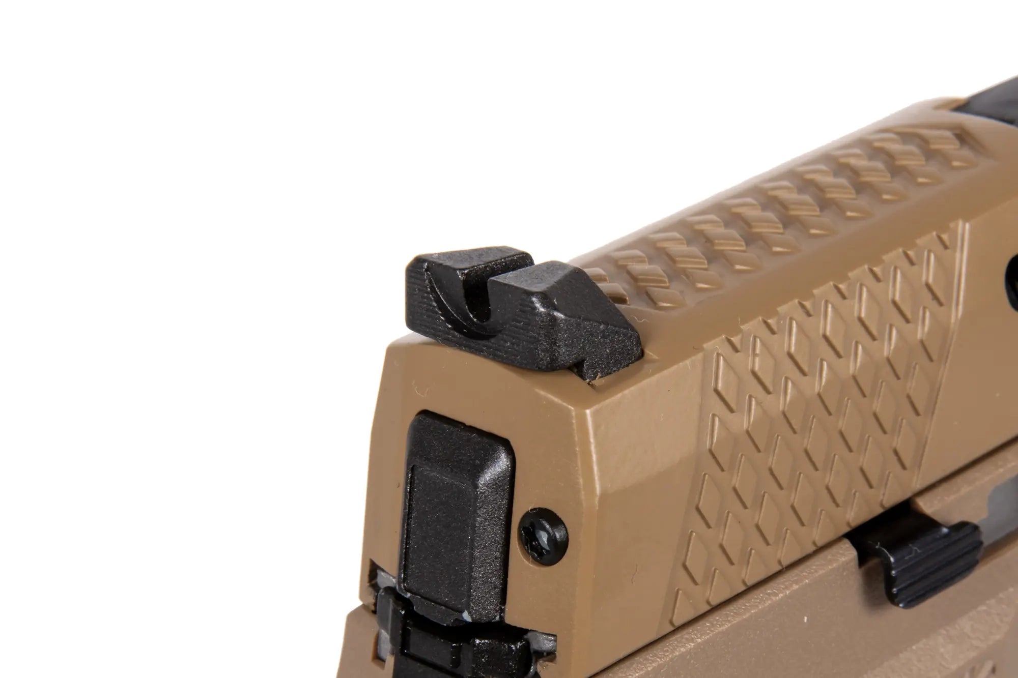 EU F17 GBB pistol TAN