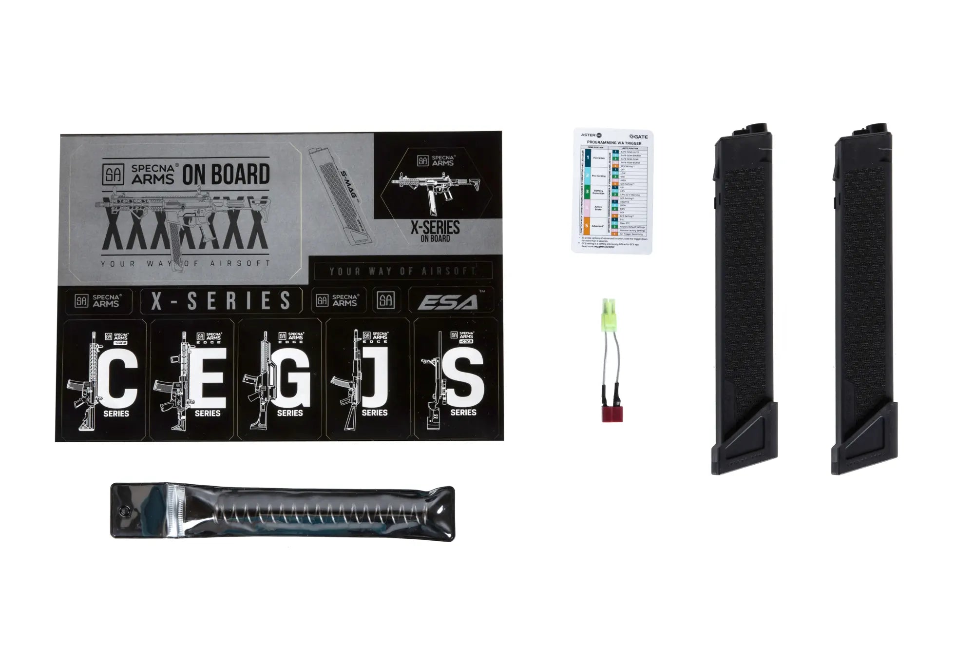 SA-X01 EDGE 2.0 HIGH SPEED - black