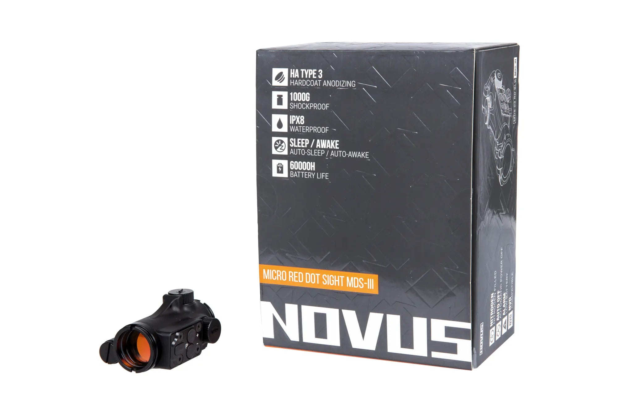 Replica VZOR-1 NOVUS MDS-III collimator sight Black-7