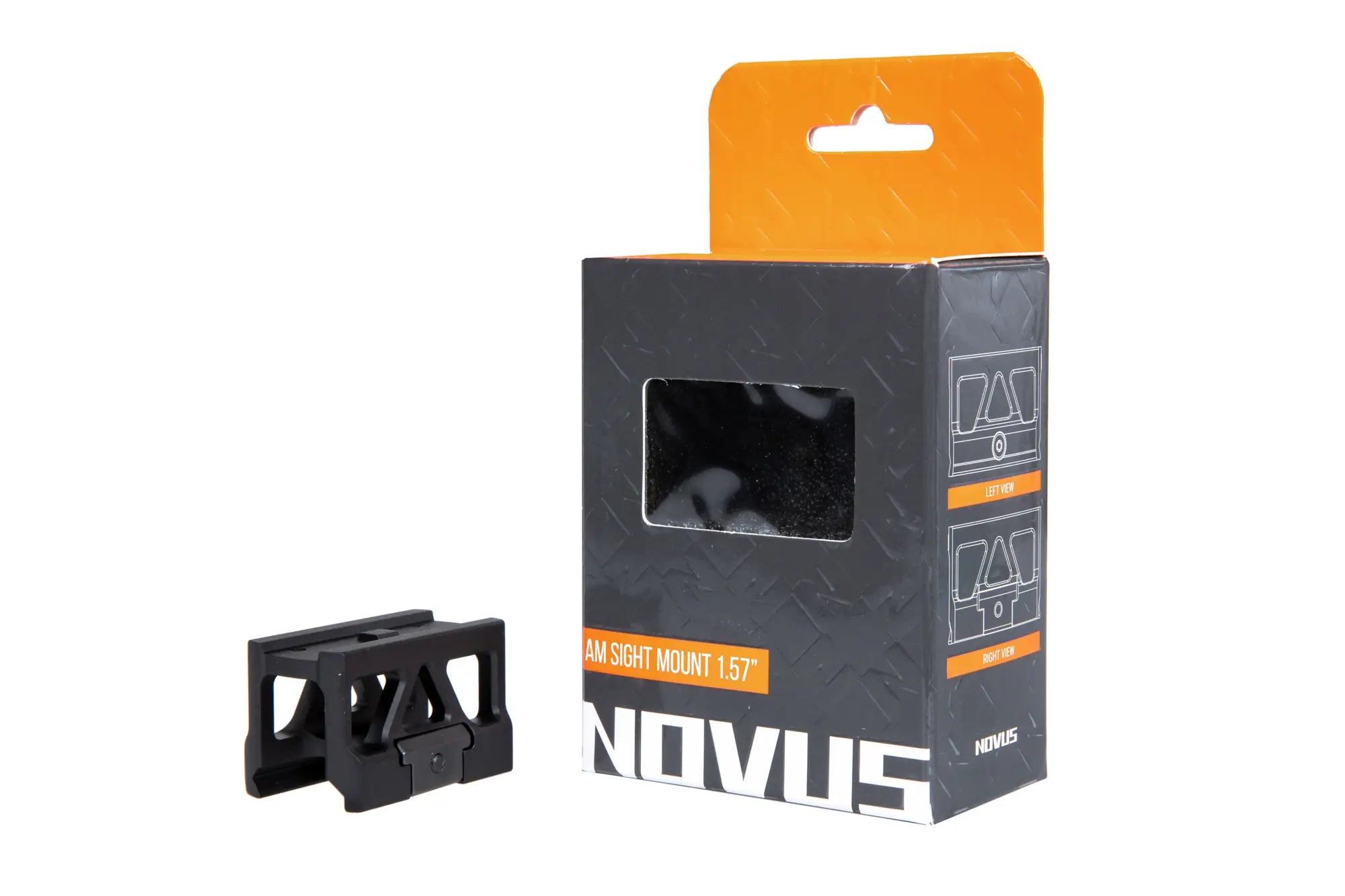 Riser Mount 1.57" Black