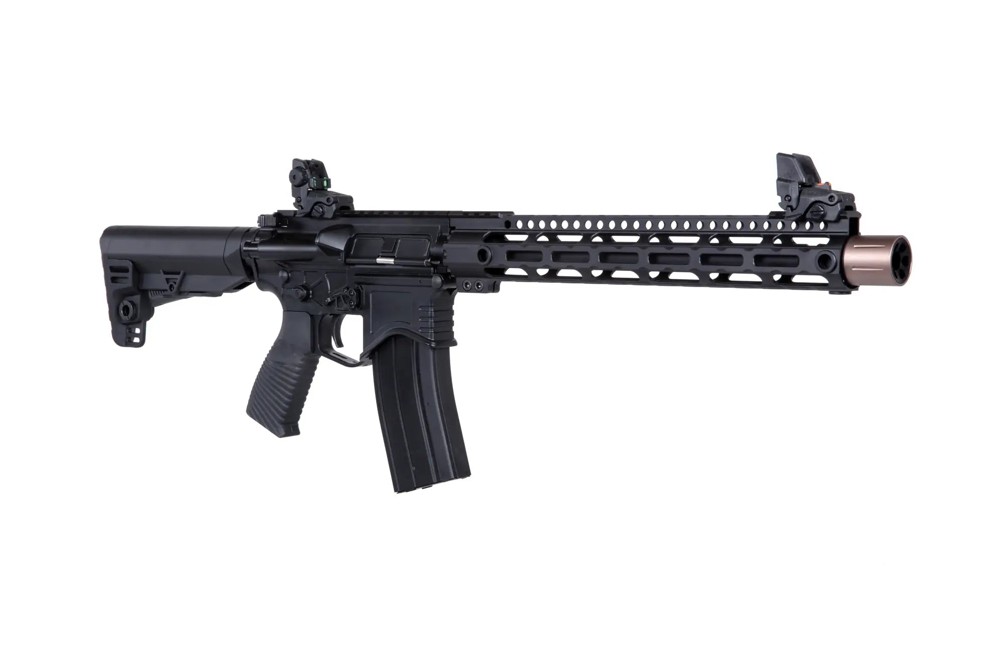 Golden Eagle MC6589M GBB 12.5'' replica carbine Black-5