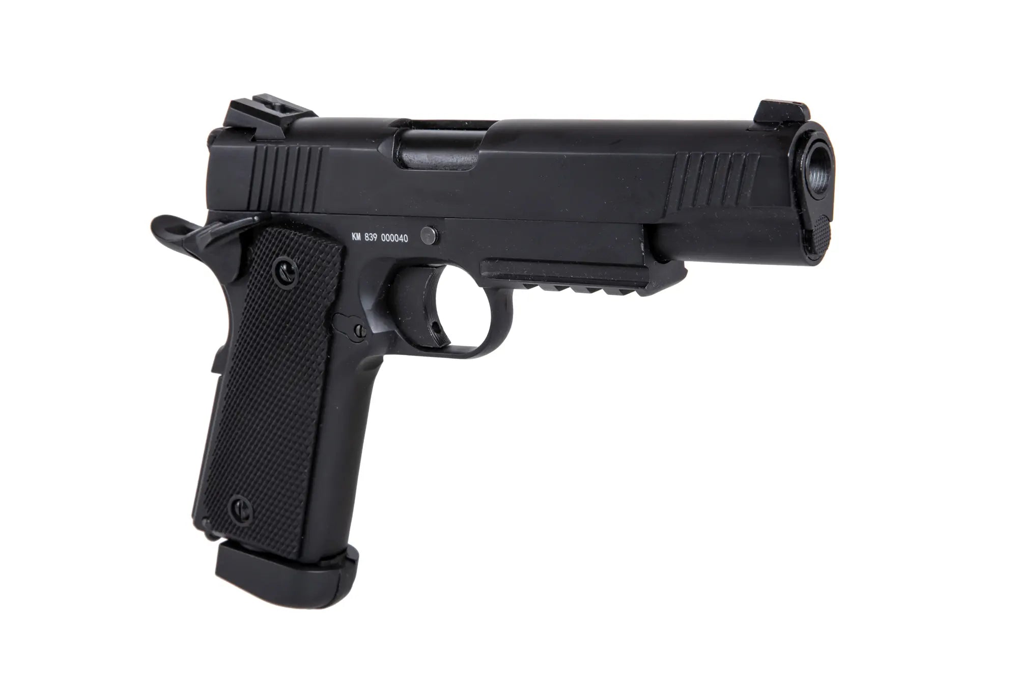 Airsoft Pistol Double Bell CQBP 739 CO2 Black-3