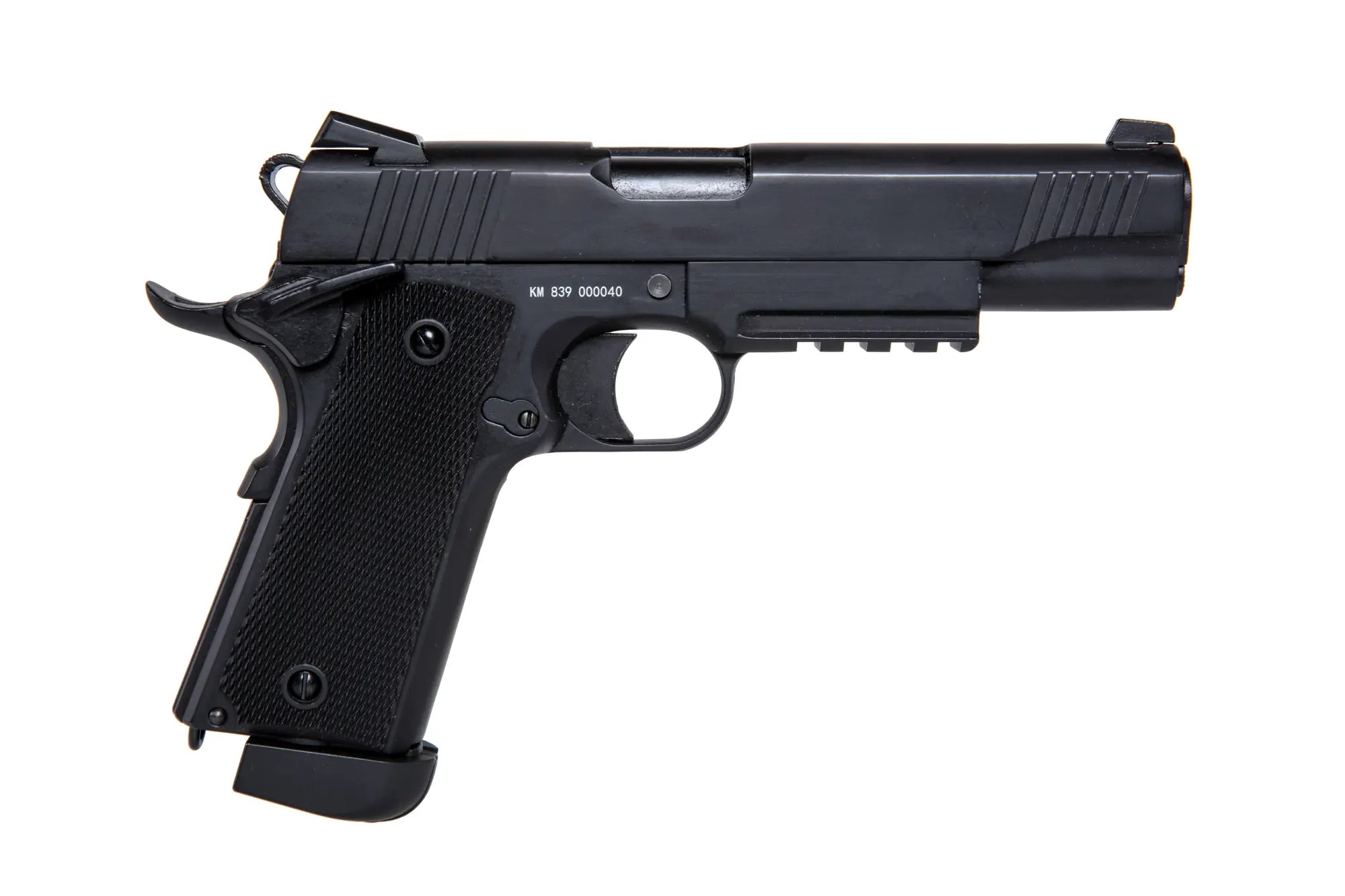 Airsoft Pistol Double Bell CQBP 739 CO2 Black-4