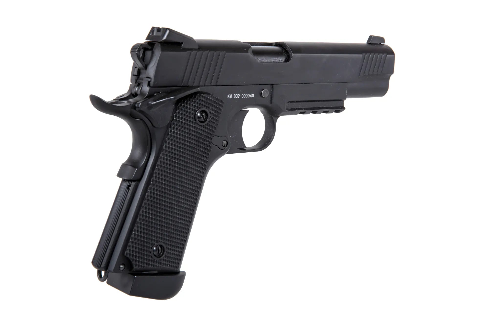 Airsoft Pistol Double Bell CQBP 739 CO2 Black-5