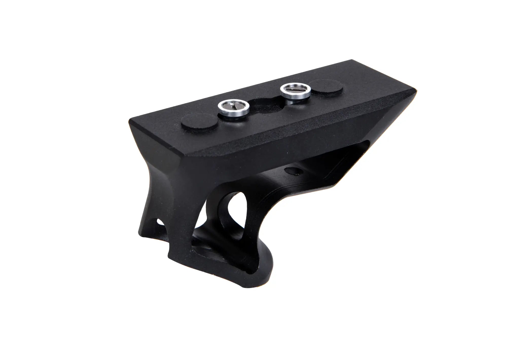 Short CNC angle grip on Keymod Black-1