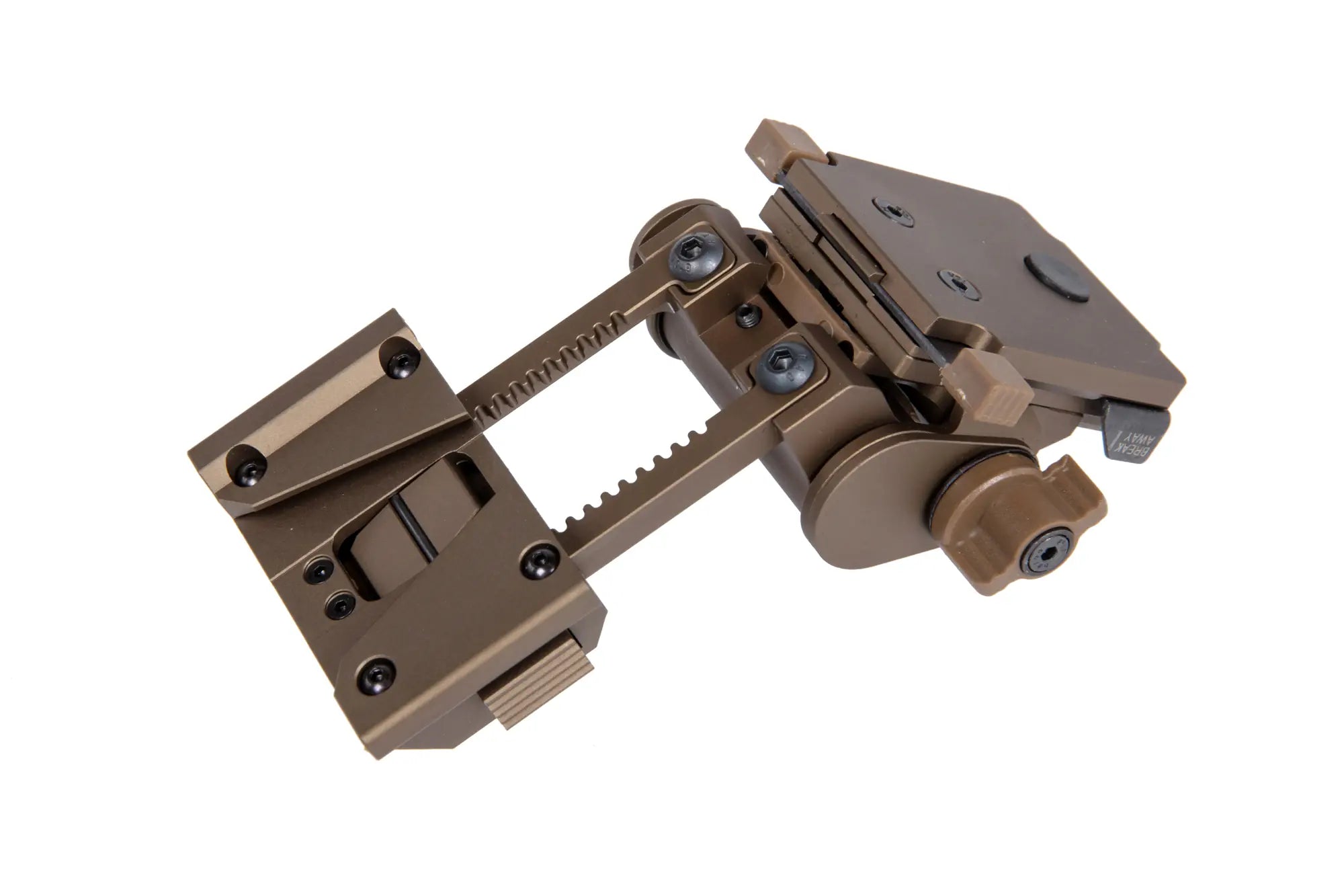 NVG mount for FAST L4 G24 Dark Earth helmets-4