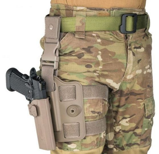 Drop Leg Platform for holster - FDE-1