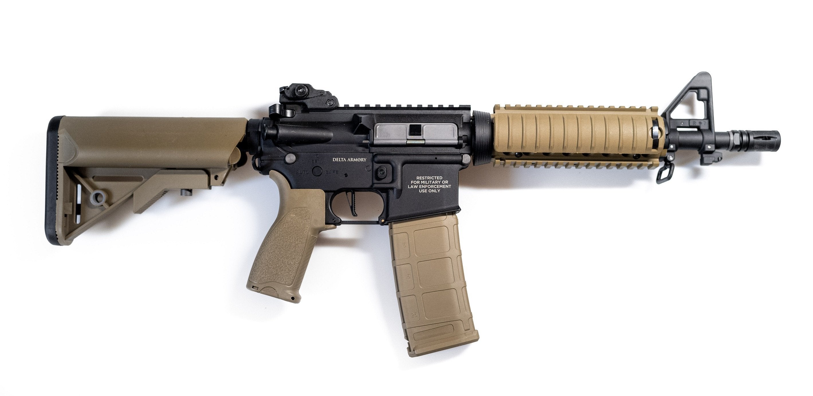 Delta Armory M4 CQB-R BRAVO - Half Tan-1