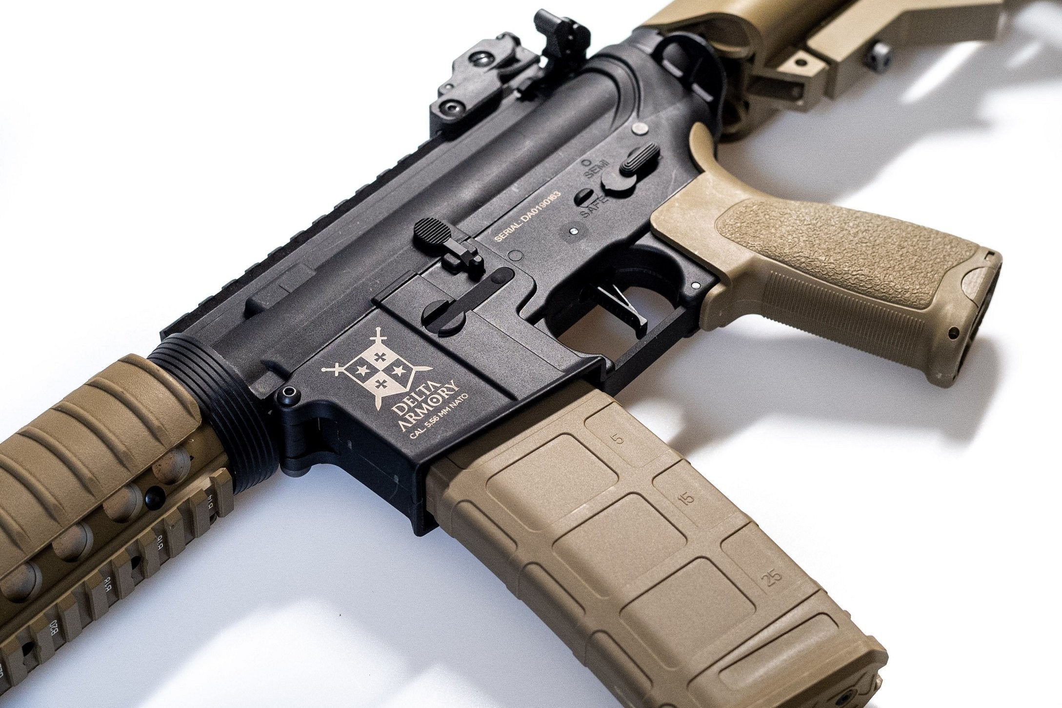 Delta Armory M4 CQB-R BRAVO - Half Tan-2