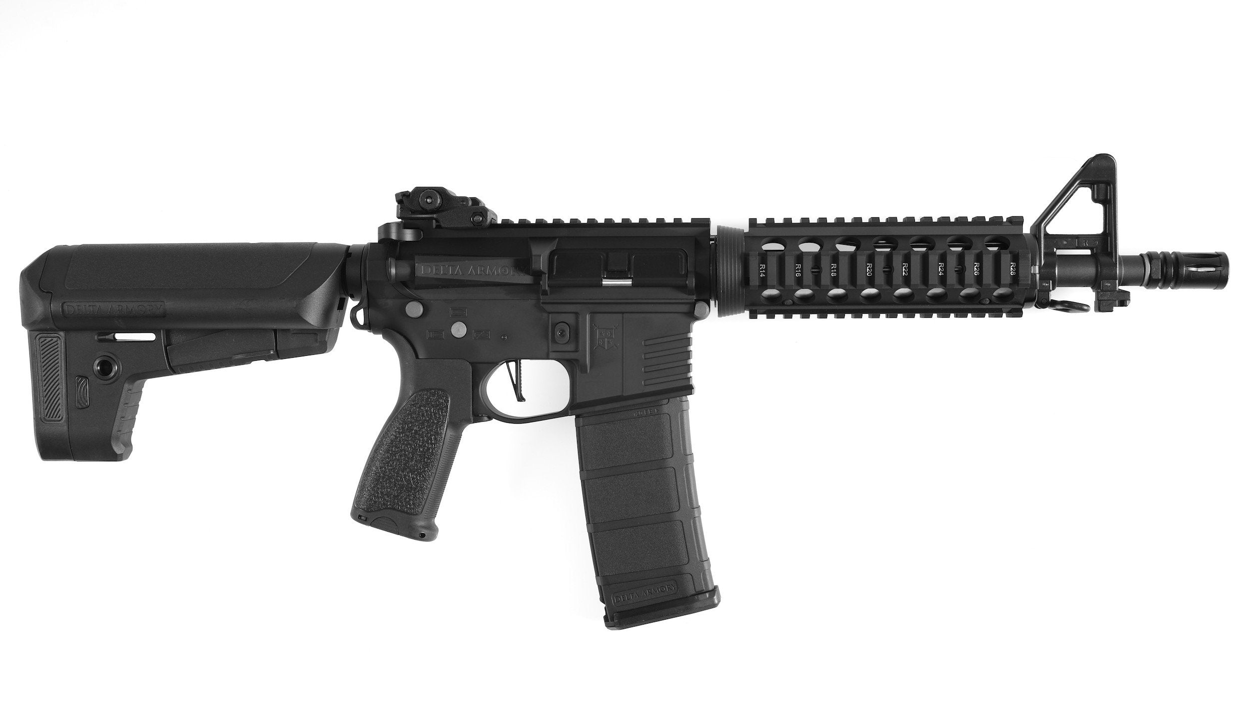 Delta Armory M4 CQB-R ALPHA (full metal) - Black-1