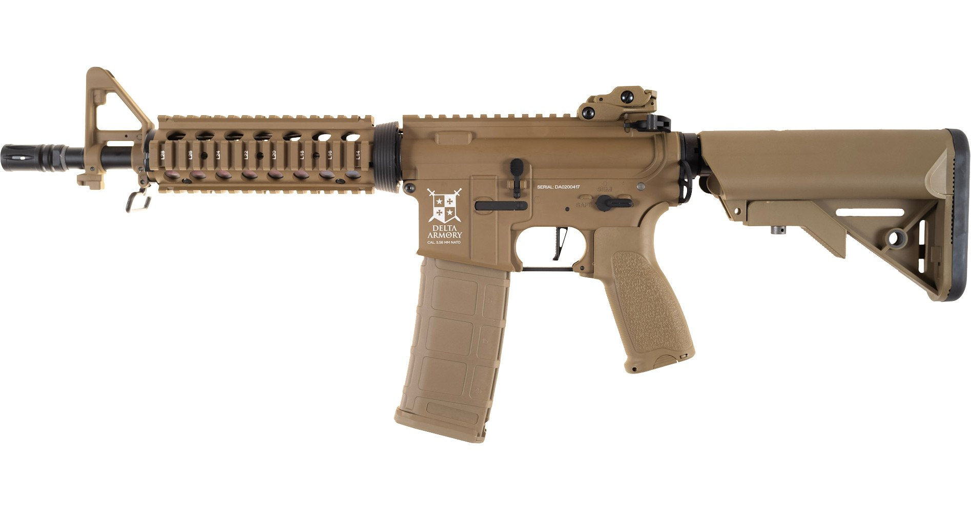 M4 CQB-R ALPHA (full metal) - Full Tan