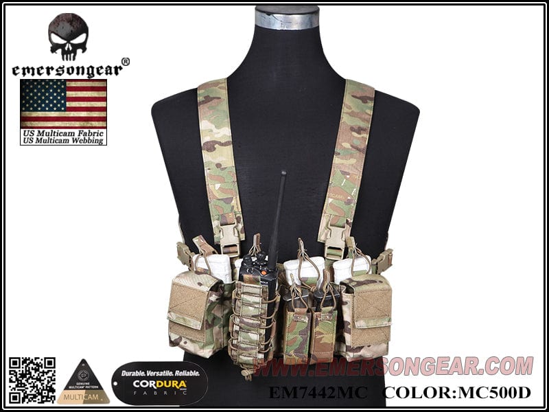 D3CR Vest Chest Rig - Multicam