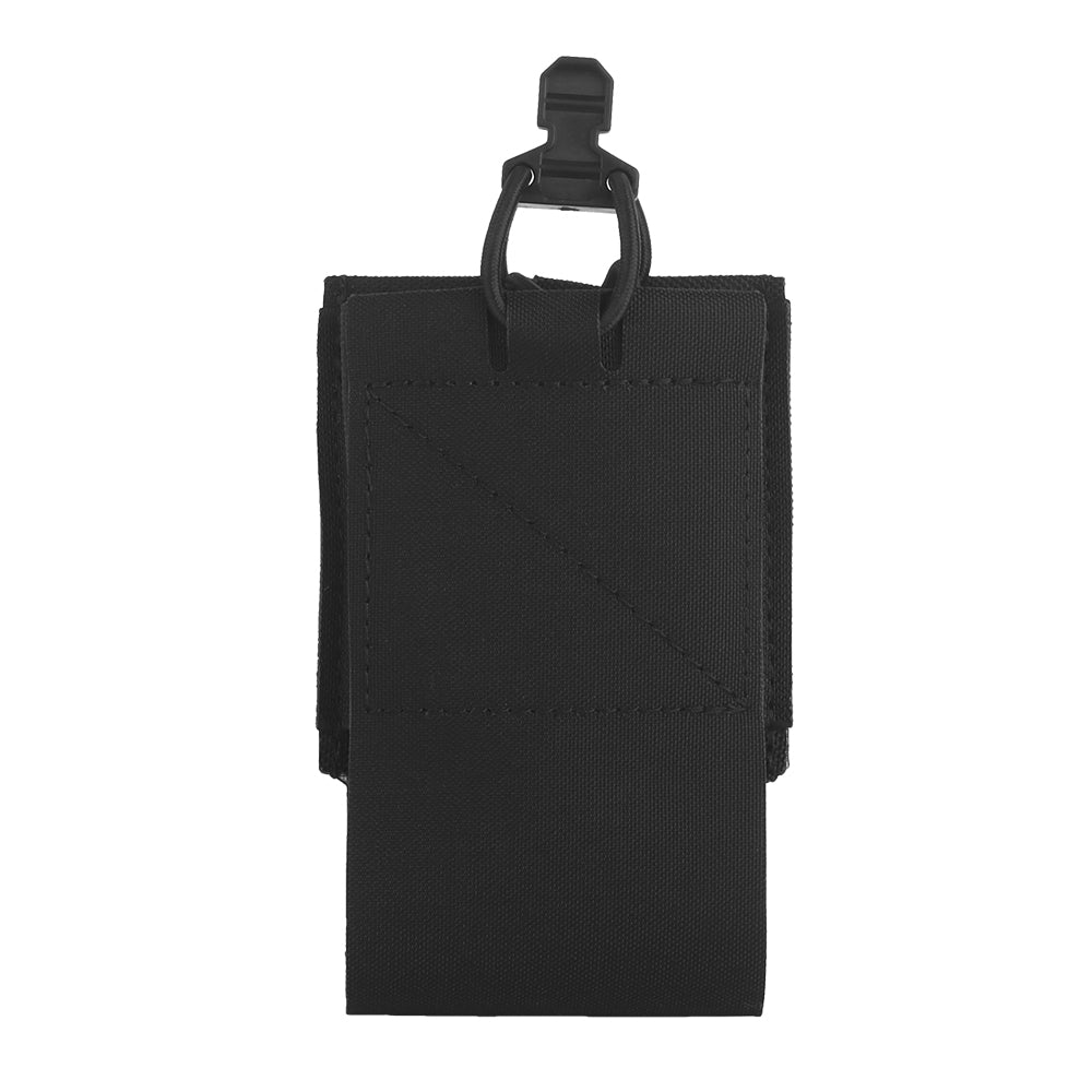 Wosport flexible magazine pouch for MG-122 rifle magazine Black