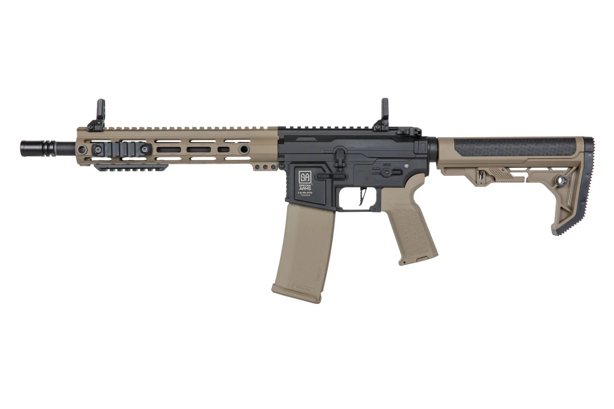 Specna Arms SA-F05-RL FLEX™ Light Ops Stock/ New Receiver HAL ETU™ Half-Tan airsoft Carbine