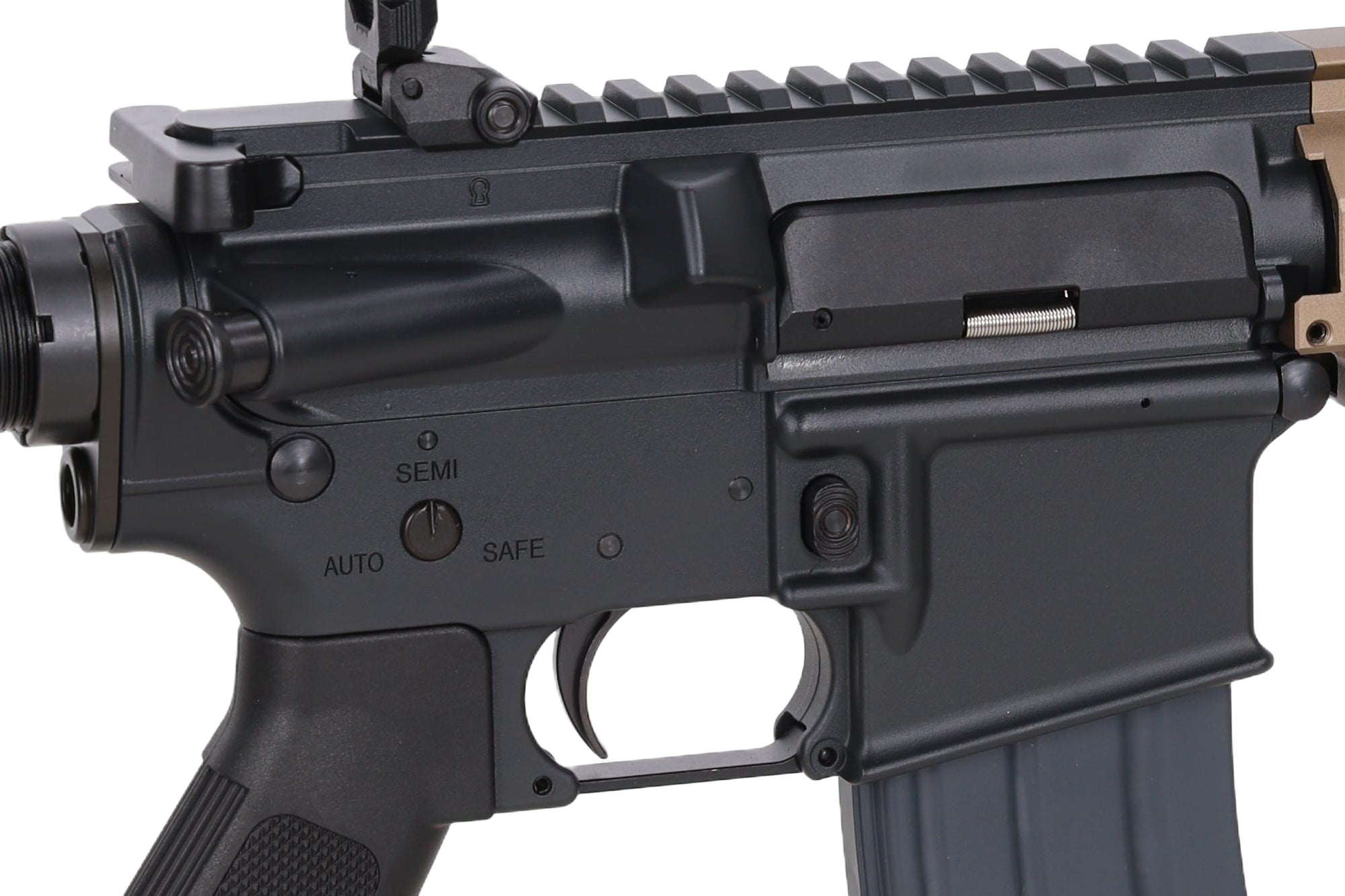 Cyma M4/AR15 MK16 CGS GBBR Assault Rifle 11.5" - Half-Tan