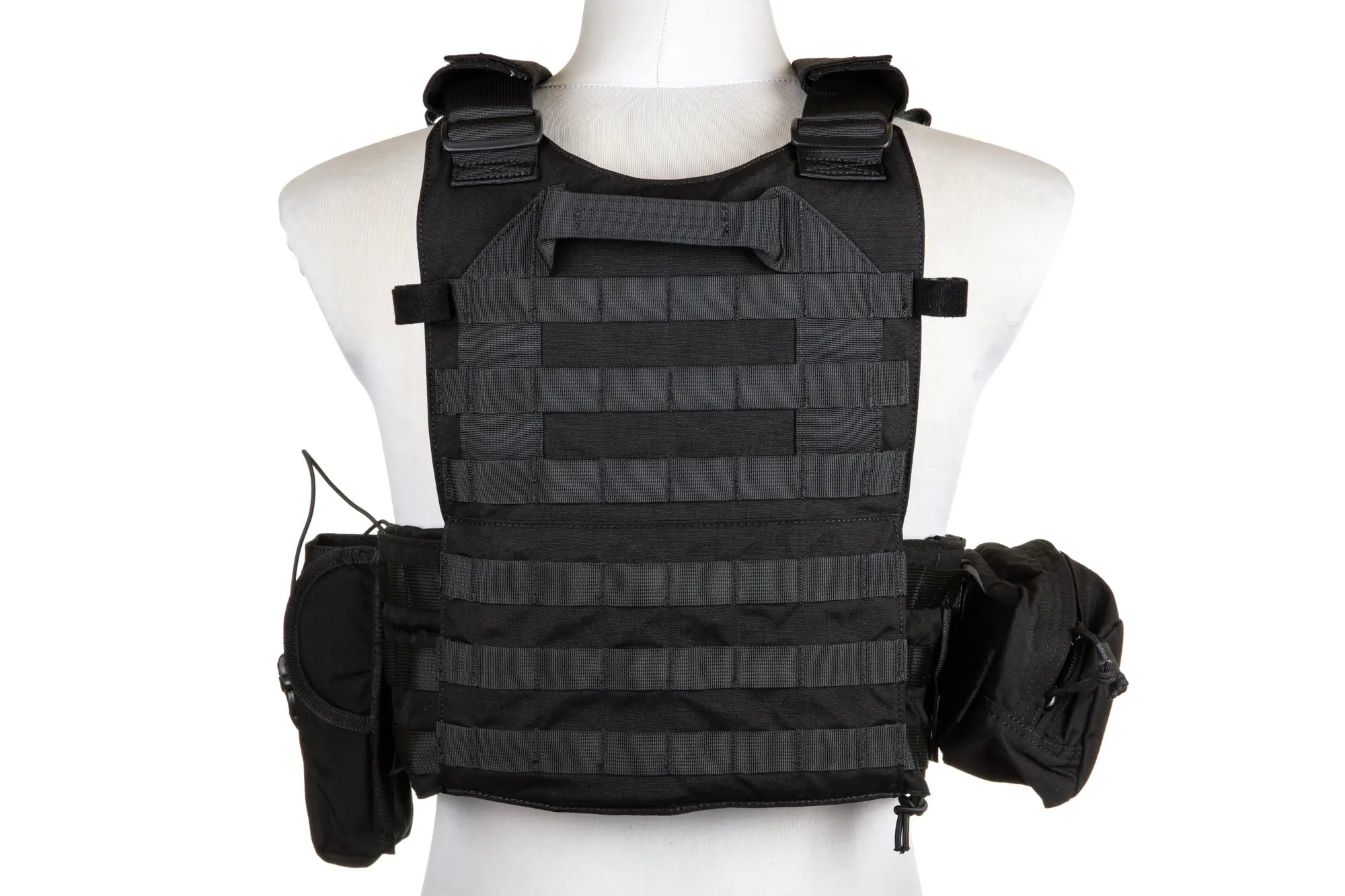 Emerson Gear 6094A Style Plate Carrier Vest with Cargo Kit Black