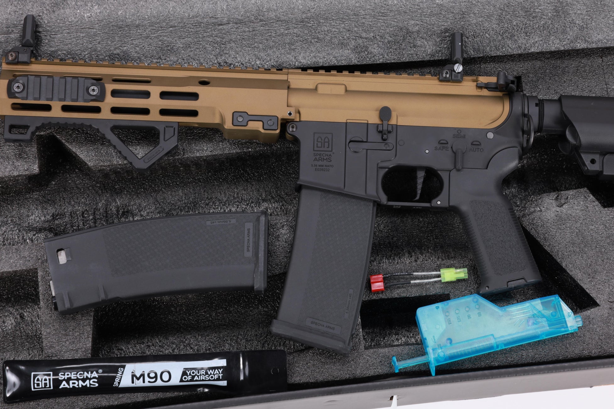 M4 Airsoft SA-E23 EDGE HAL 2 ETU V2 Bronze