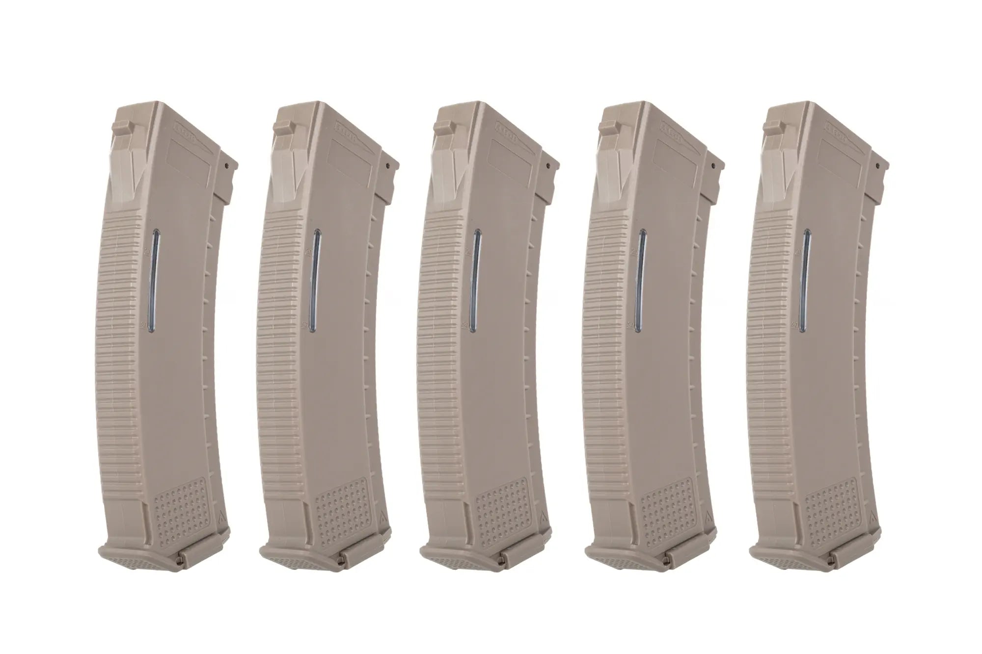 5 X AK12 Mid-Cap 130/30 BB magazines FDE