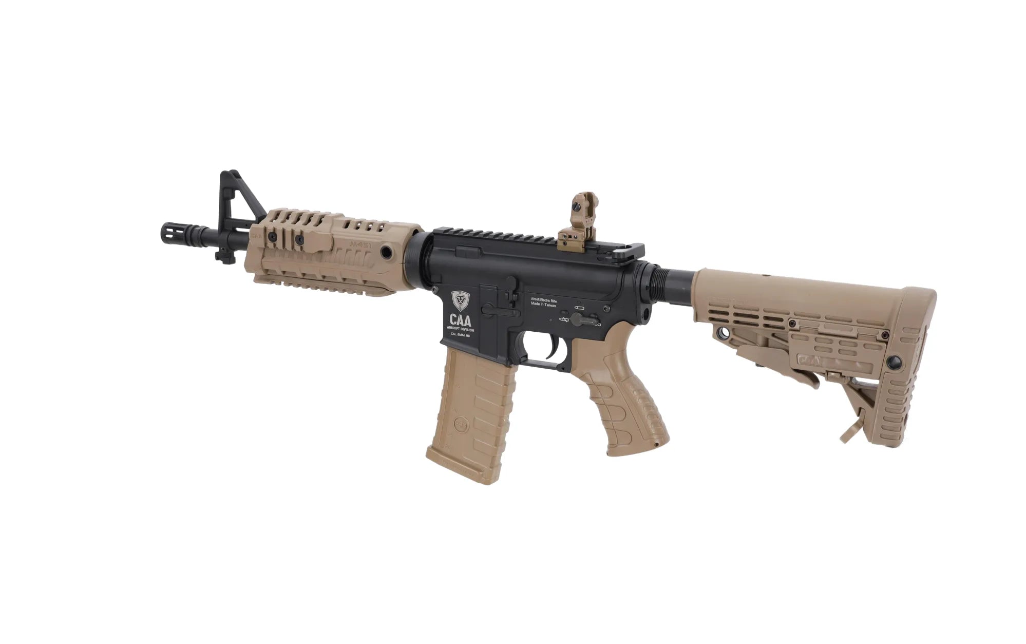 CAA M4 CQB Advance Series Airsoft Rifle Dark Earth