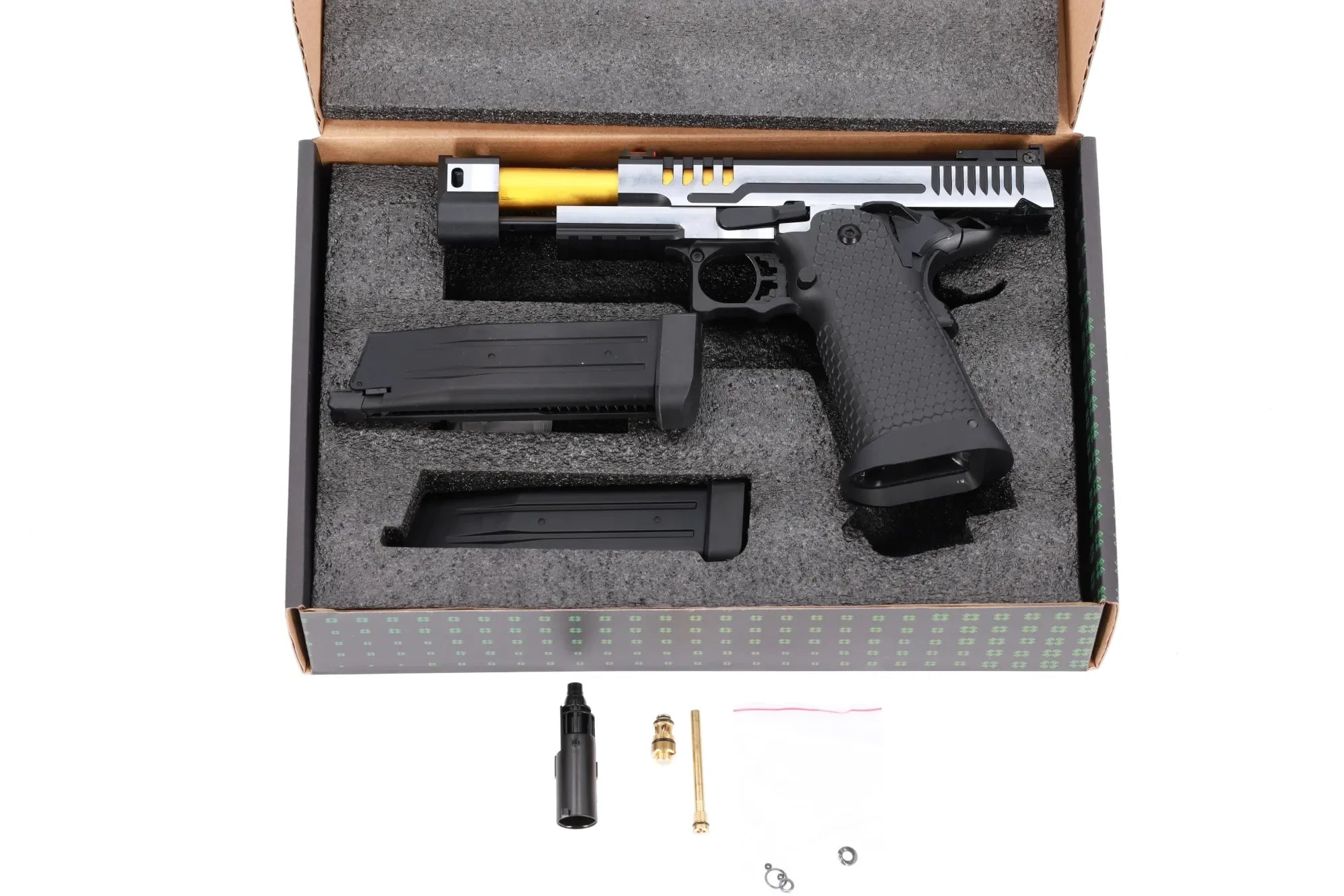 Specna Arms SA-VGP24 VAPOR™ airsoft pistol Black and silver-1