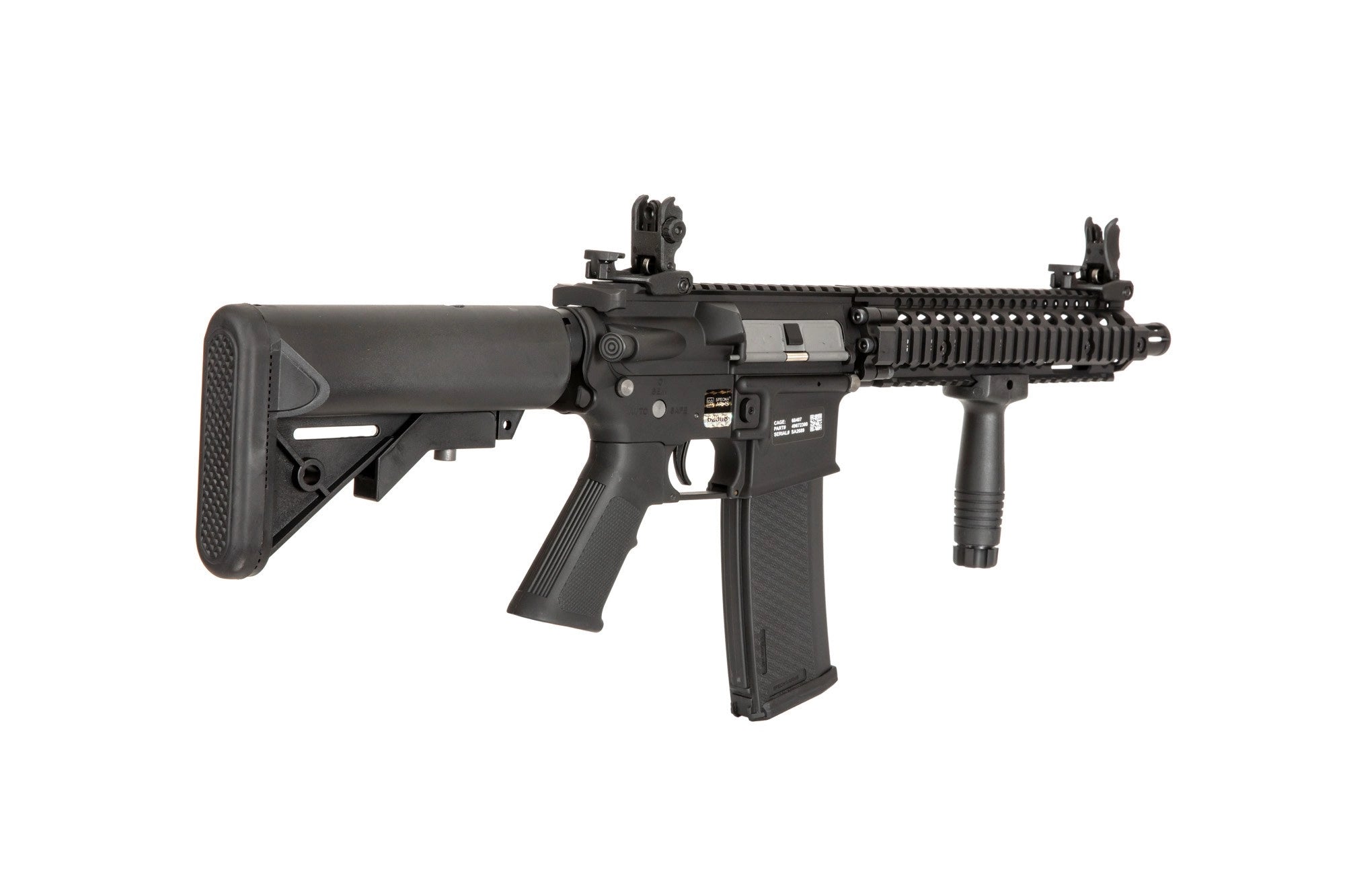 Specna Arms Daniel Defense® MK18 SA-E19 EDGE™ Kestrel™ ETU 1.14 J airsoft rifle Black
