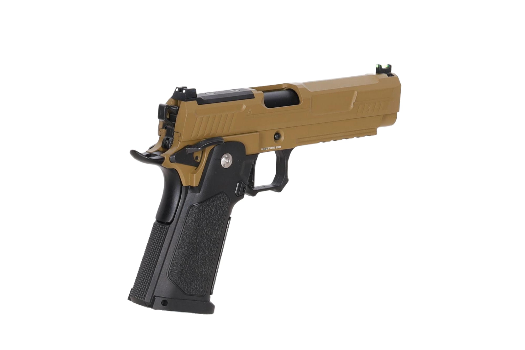 Arcturus Vanguard 5" Hi-Capa GBB Optics Ready Half-Tan airsoft Pistol
