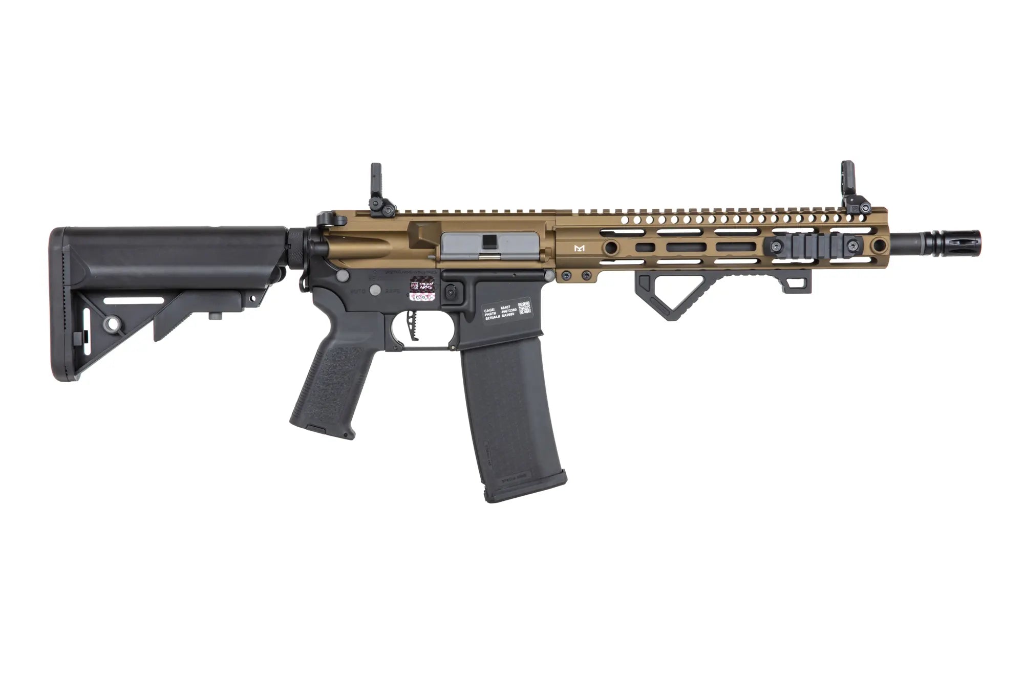 Specna Arms SA-P20 Prime™ Aster II ETU airsoft Carbine with Chaos Bronze brushless motor-1