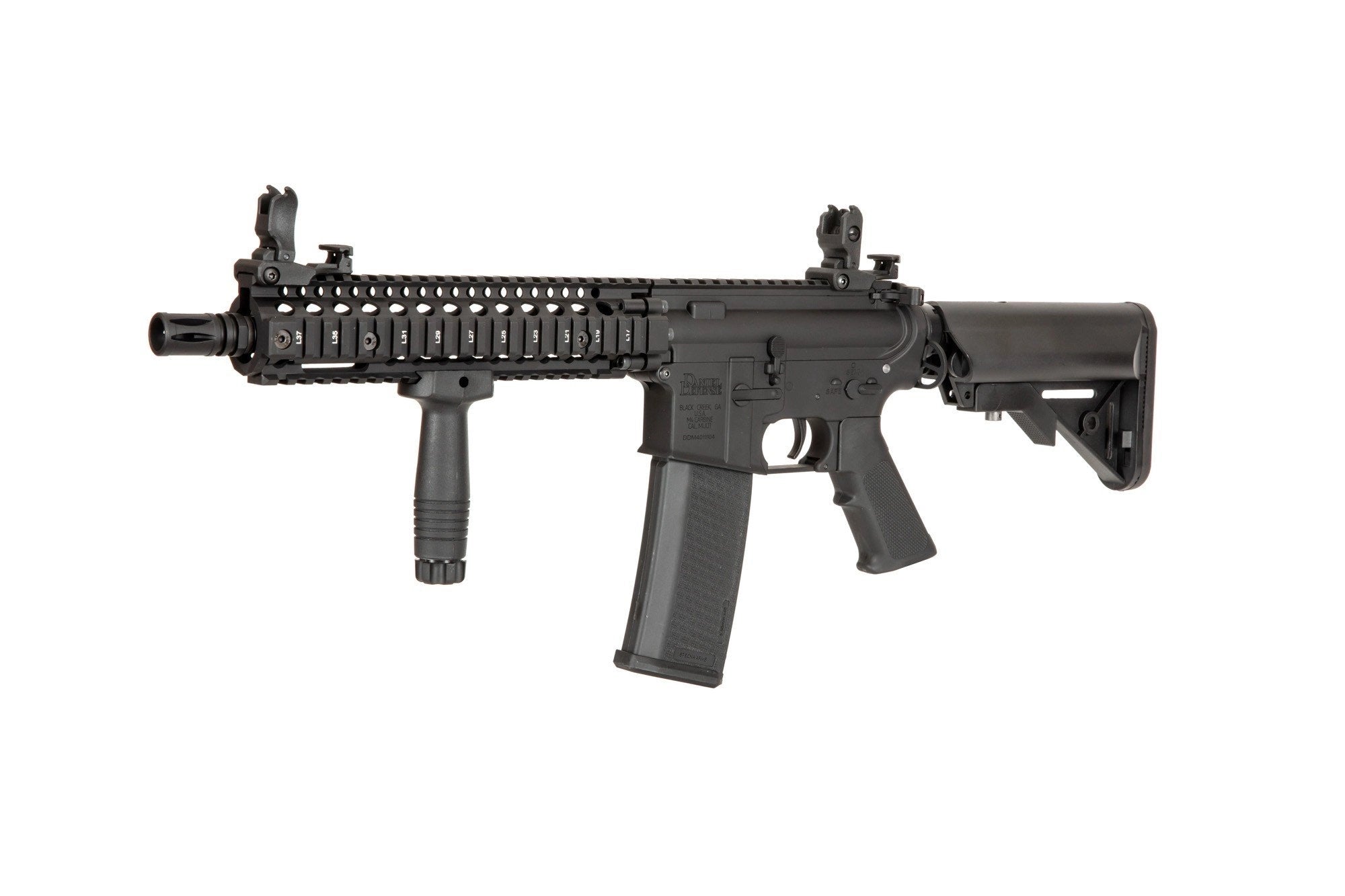 Specna Arms Daniel Defense® MK18 SA-E19 EDGE™ Kestrel™ ETU 1.14 J airsoft rifle Black-1