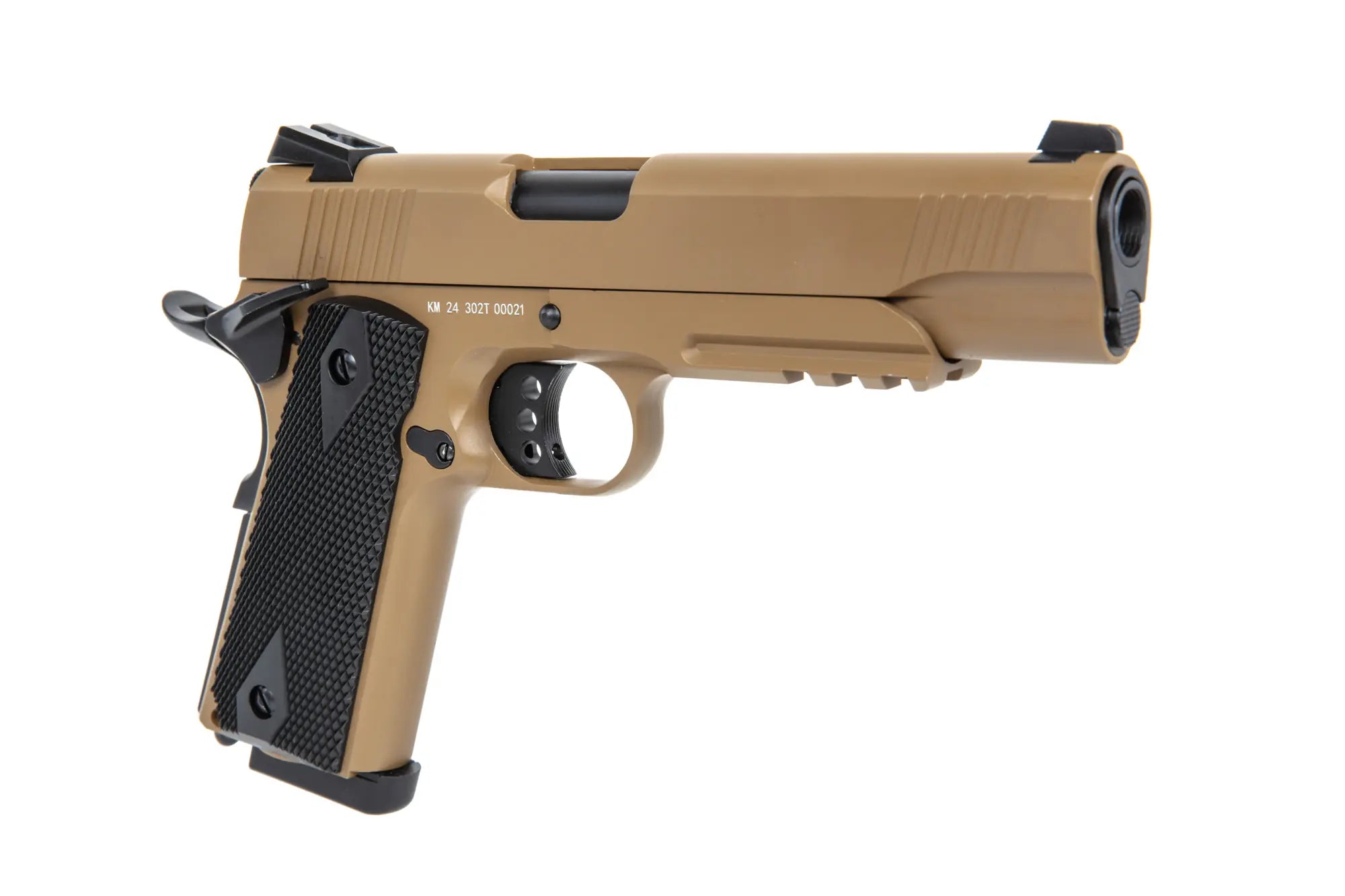 Replica of the Double Bell M1911 302 Tan pistol