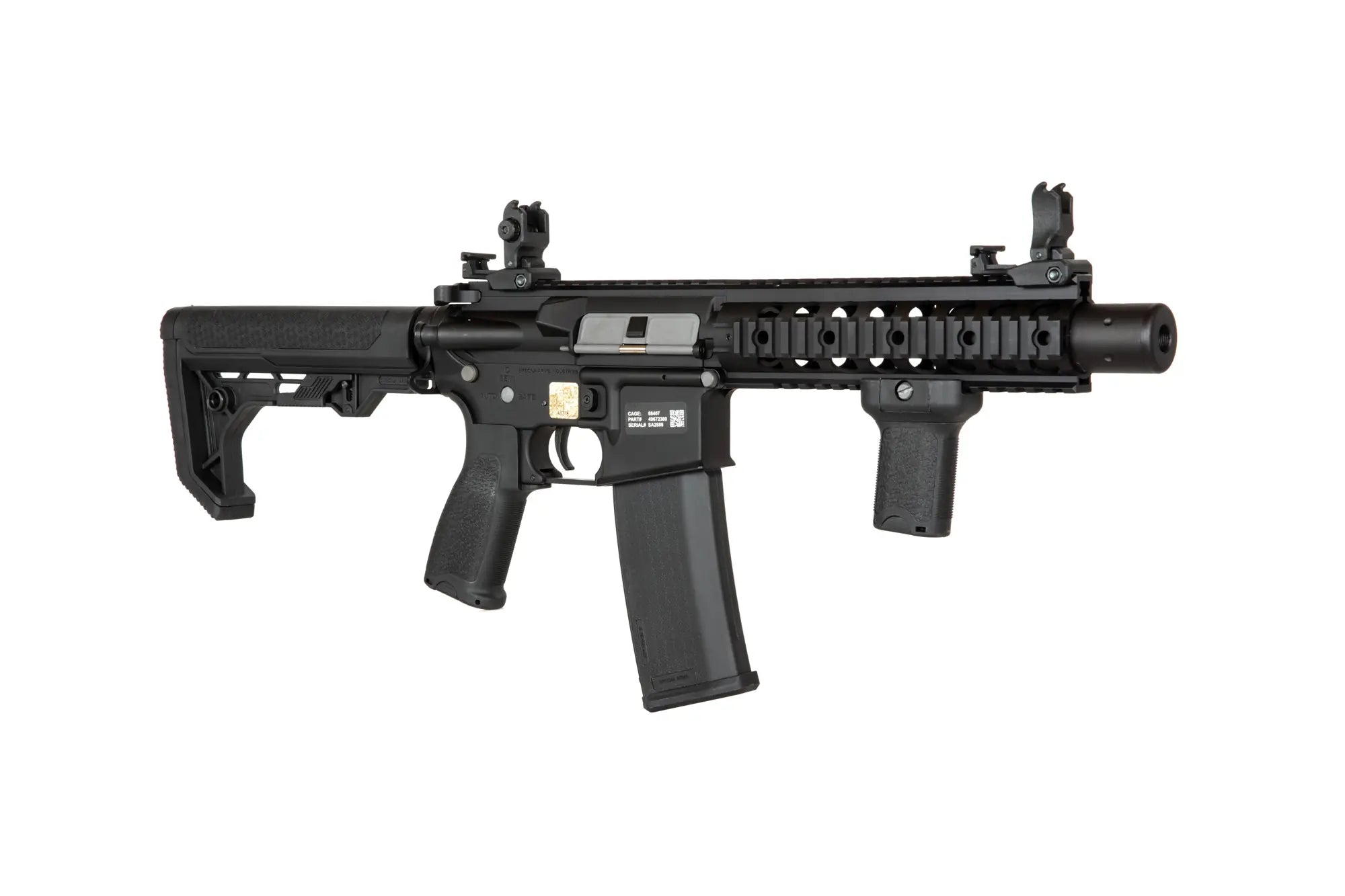Specna Arms SA-E05 EDGE™ Kestrel™ ETU 1.14 J Light Ops Stock Black airsoft rifle