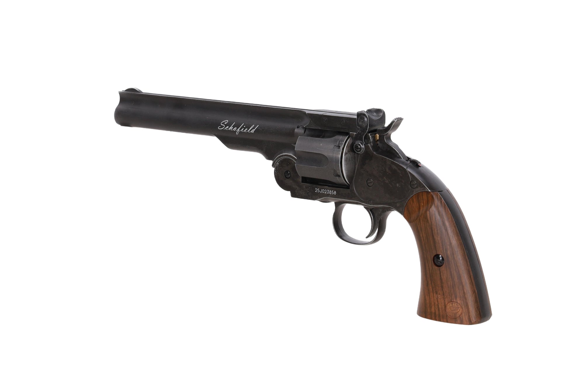 airsoft Schofield 6" CO2 revolver – Grey