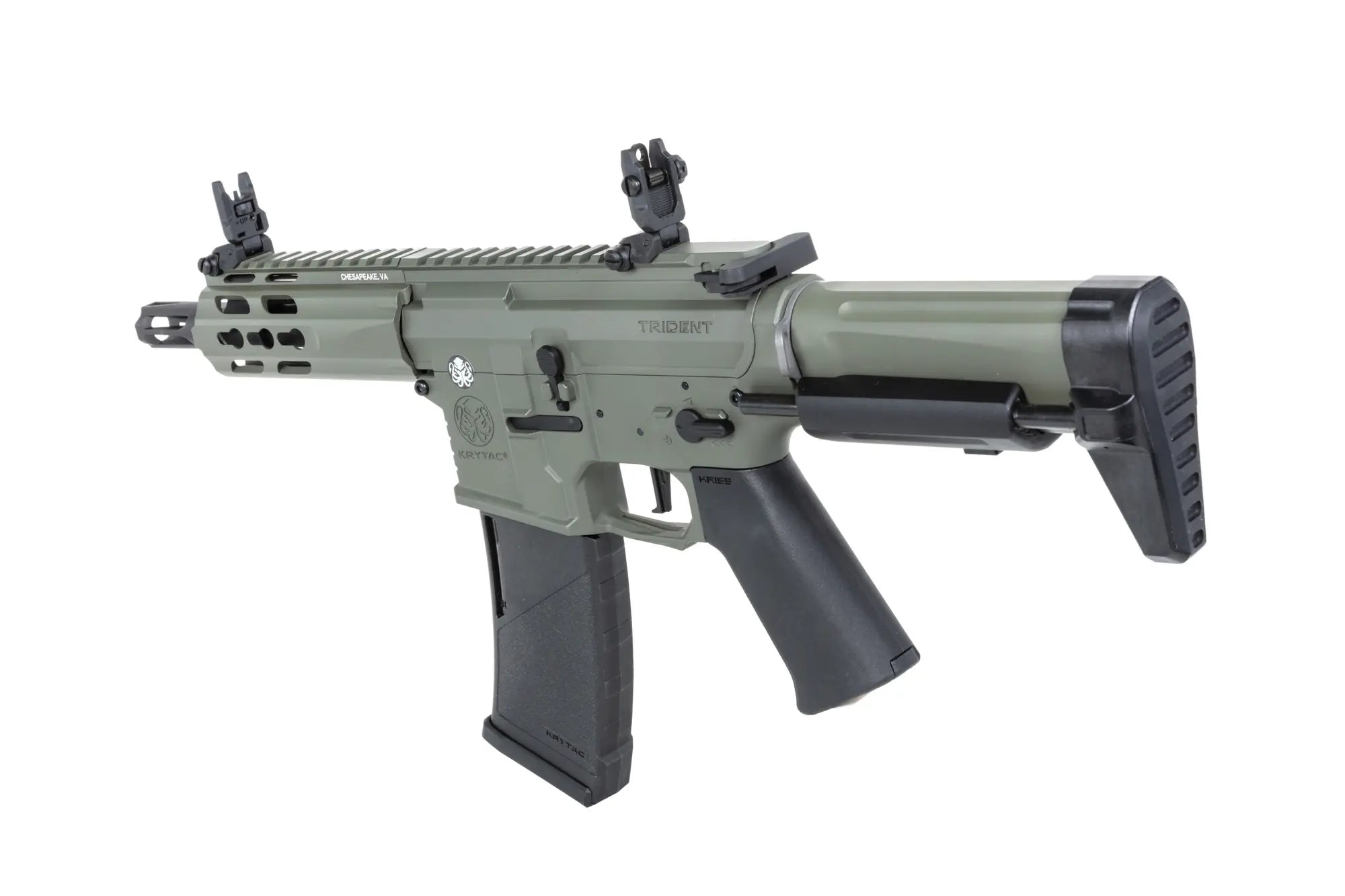 KRYTAC Trident MK II PDW Foliage Green airsoft Carbine