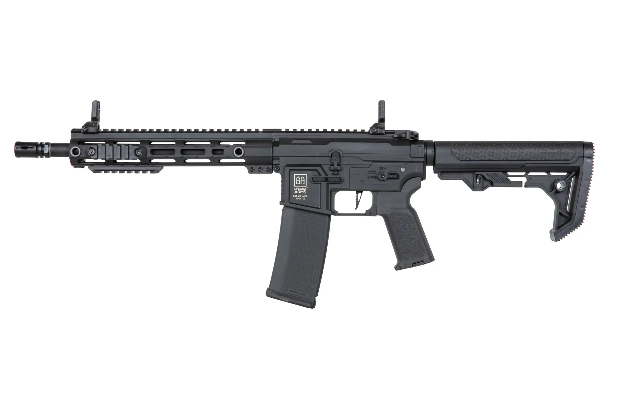 Specna Arms SA-F05-RL FLEX™ Light Ops Stock/ New Receiver HAL ETU™ airsoft Carbine Black-1