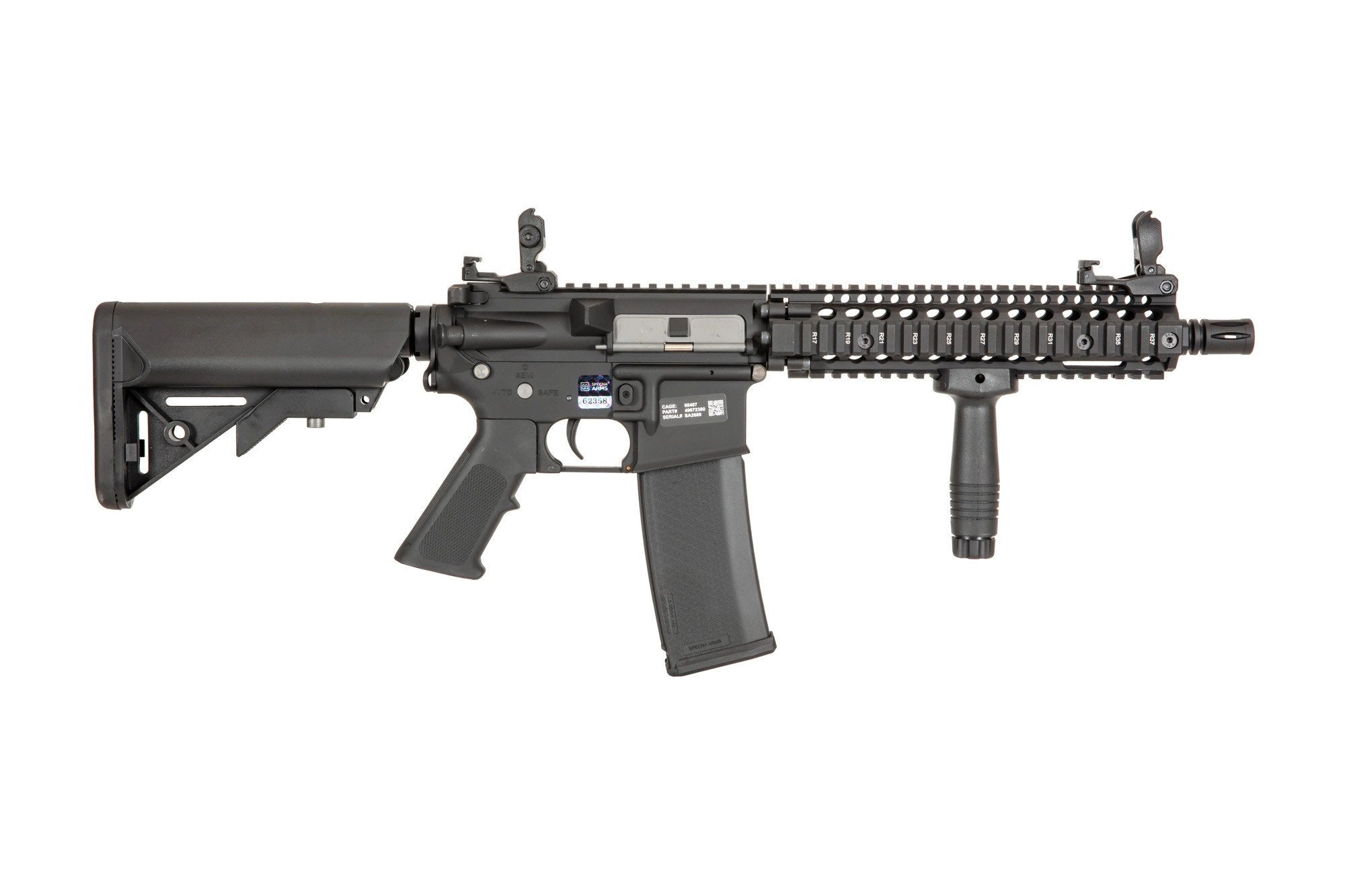 Specna Arms Daniel Defense® MK18 SA-E19 EDGE™ Kestrel™ ETU 1.14 J airsoft rifle Black-3