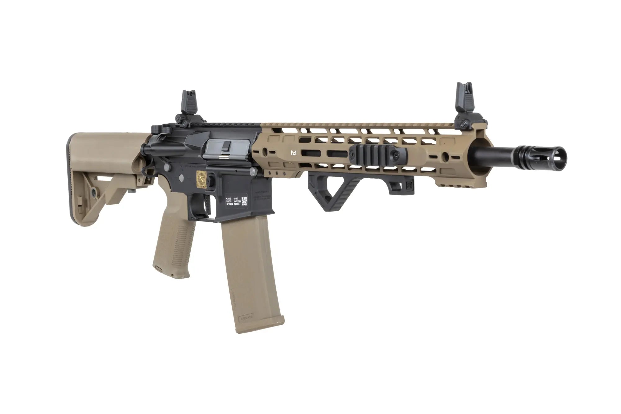 Specna Arms SA-E14-H EDGE™ Heavy Ops Stock HAL ETU™ Half-Tan airsoft Carbine