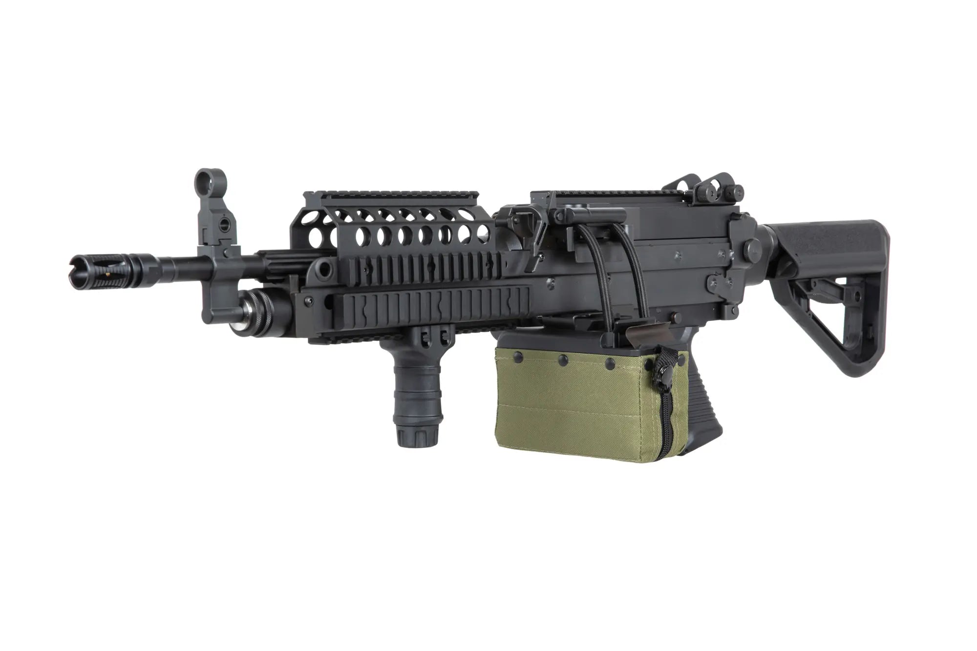 A&K MK46 MOD 0 Black Airsoft Machine Gun-1