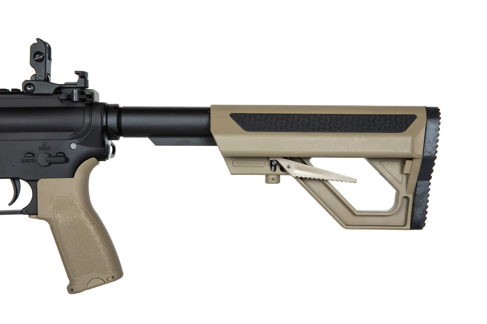 SA-E06 EDGE™ Heavy Ops Stock HAL2 ™ Half Tan Carbine Replica-1